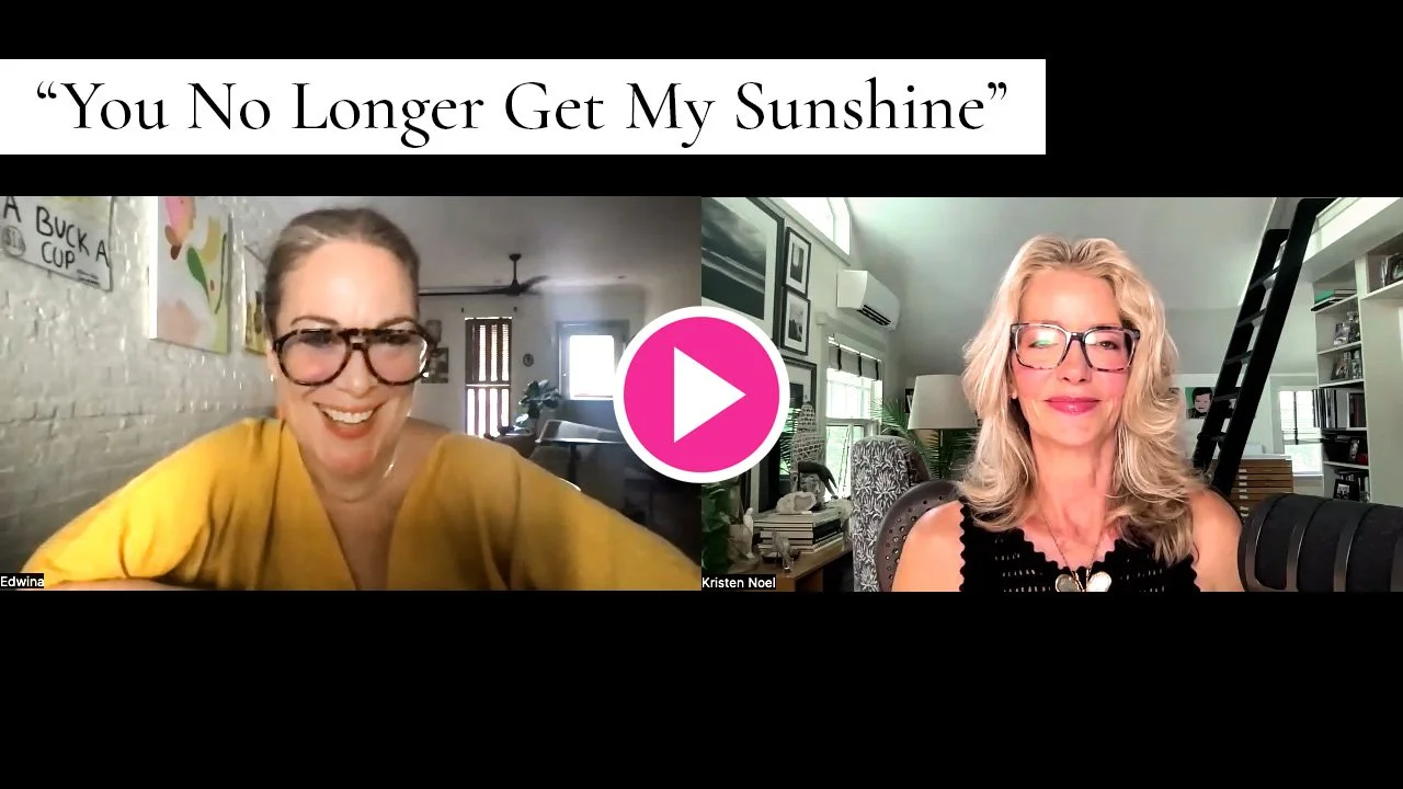 "You No Longer Get My Sunshine": Edwina's Divorce Story