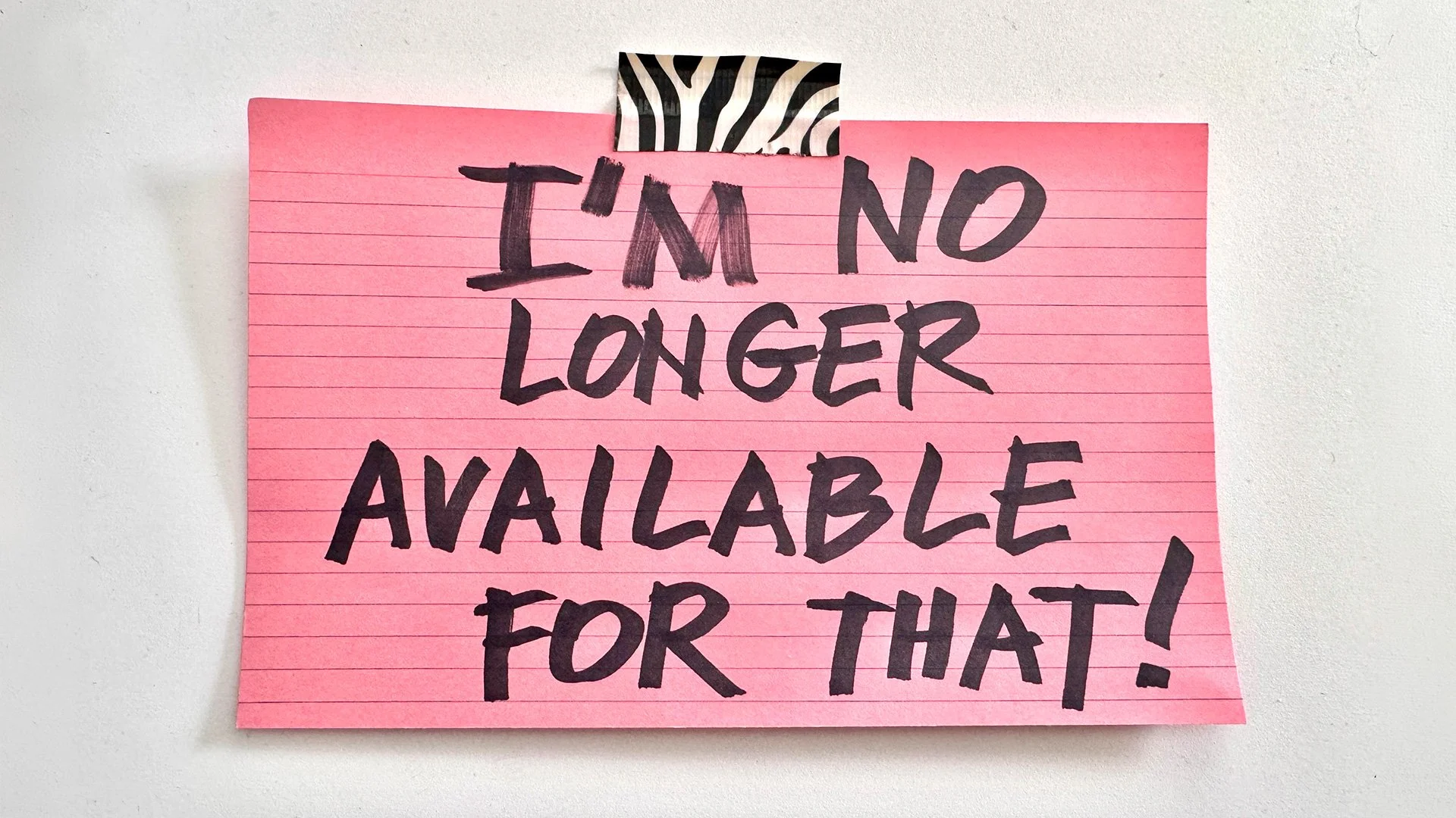 I’m No Longer Available for That: Setting Boundaries During Divorce