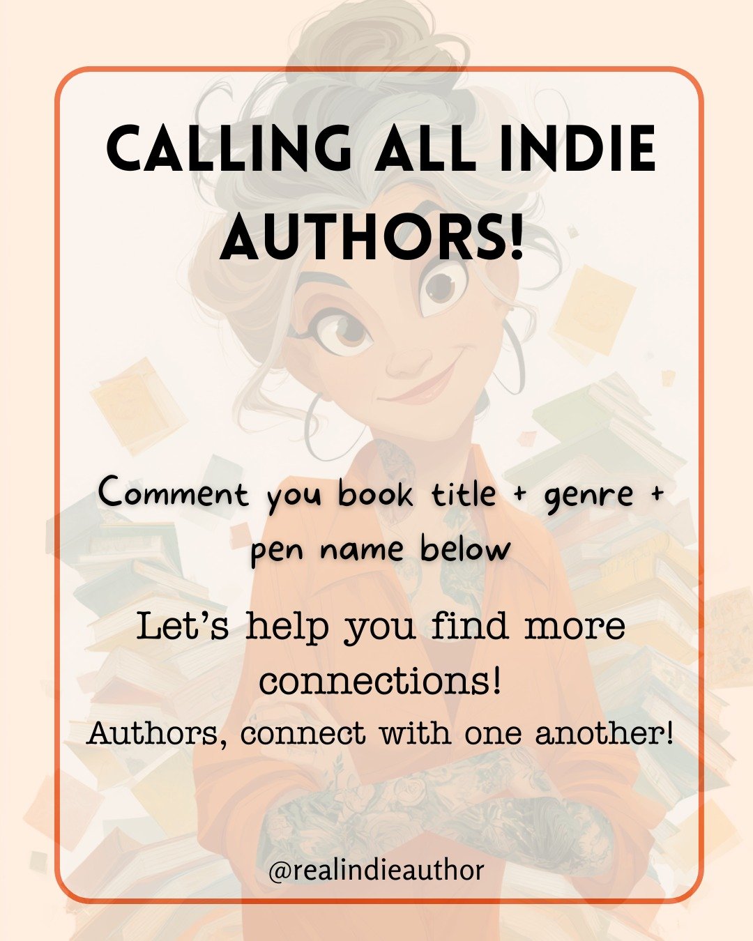 Know an indie author who&rsquo;s building their catalog?
Tag them below or share this post so we can support more indie storytellers.

This space is for authors who are actually doing the work &mdash; writing books, building worlds, and producing sto