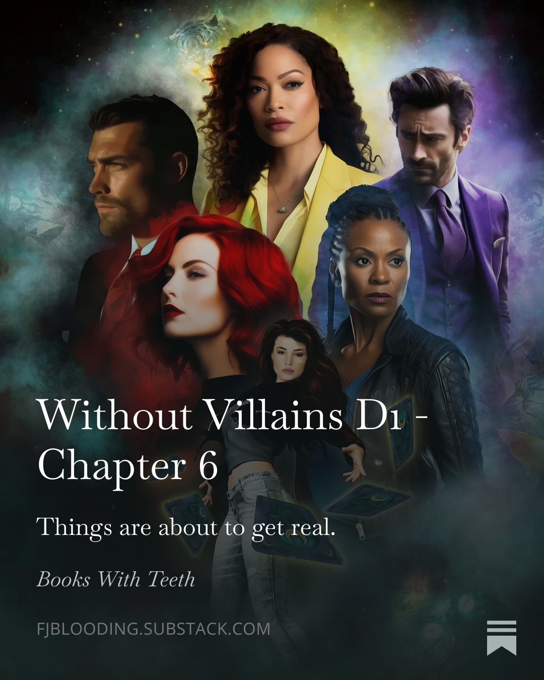 Today on Without Villains....

Reality crushing in on Victoria as she realizes everything that's going on in her life. She turns to her best friend and wife to figure out how to handle this and they re-affirm that they are in this together. 

Meanwhi