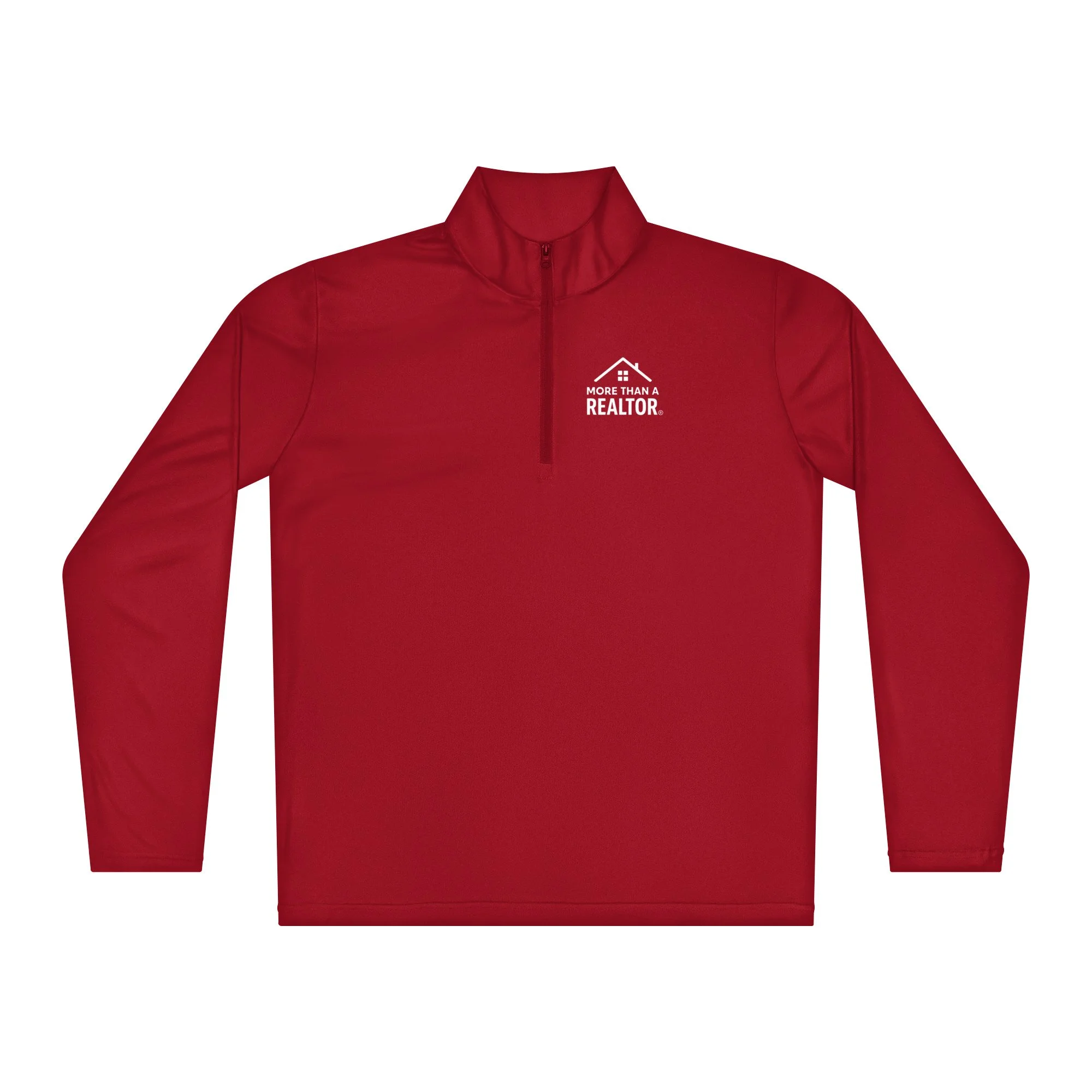 unisex-quarter-zip-pullover-true-red-front-68814f87e2bad.jpg