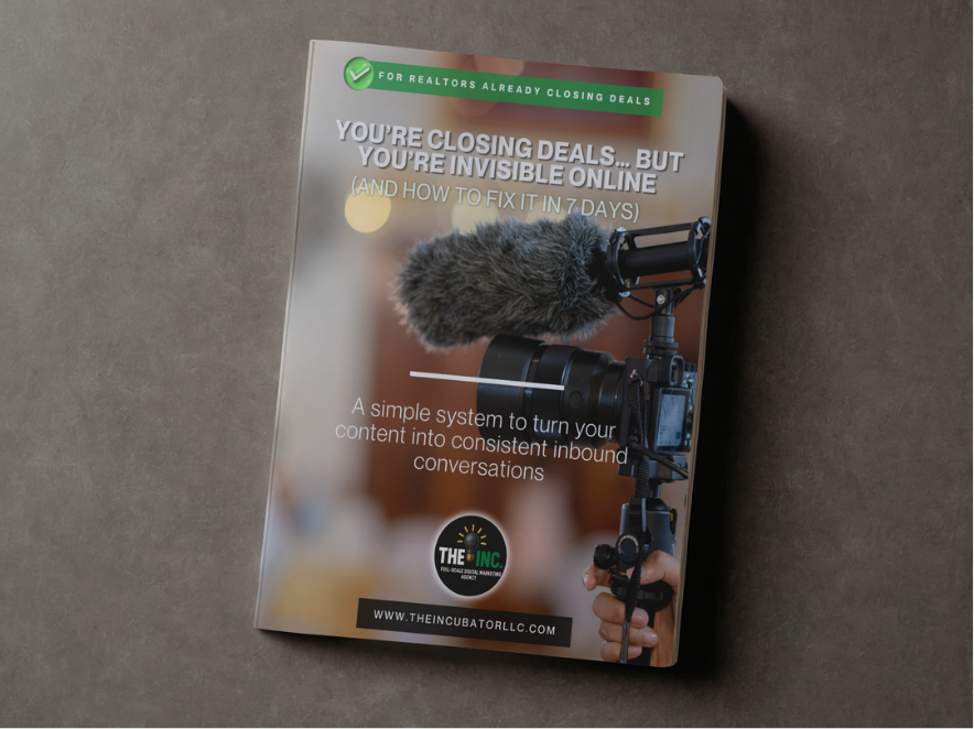 You’re Closing Deals… But You’re Invisible Online - Lead Magnet Cover