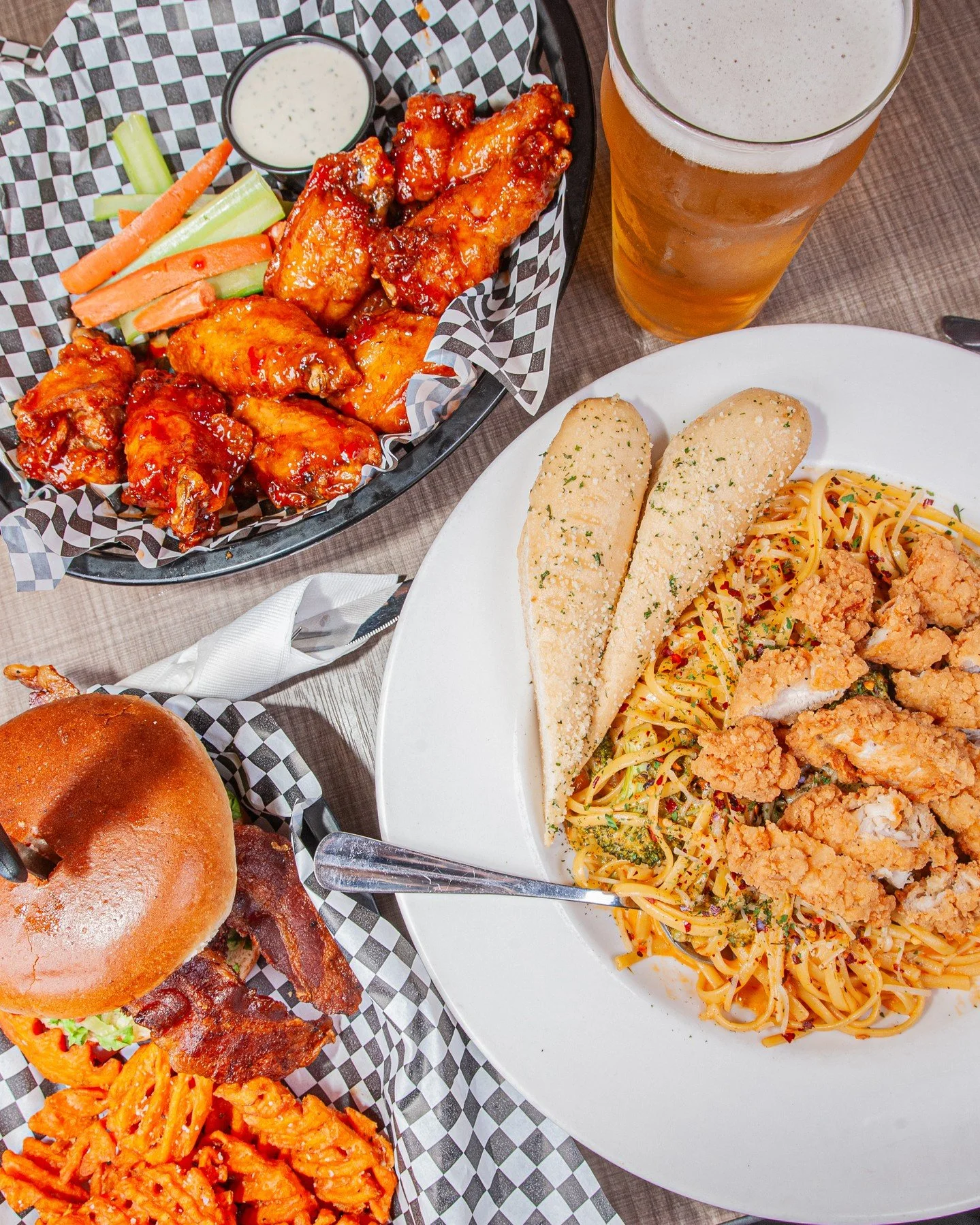 POV - you're about to dig in to delicious eats and craft brews this weekend!