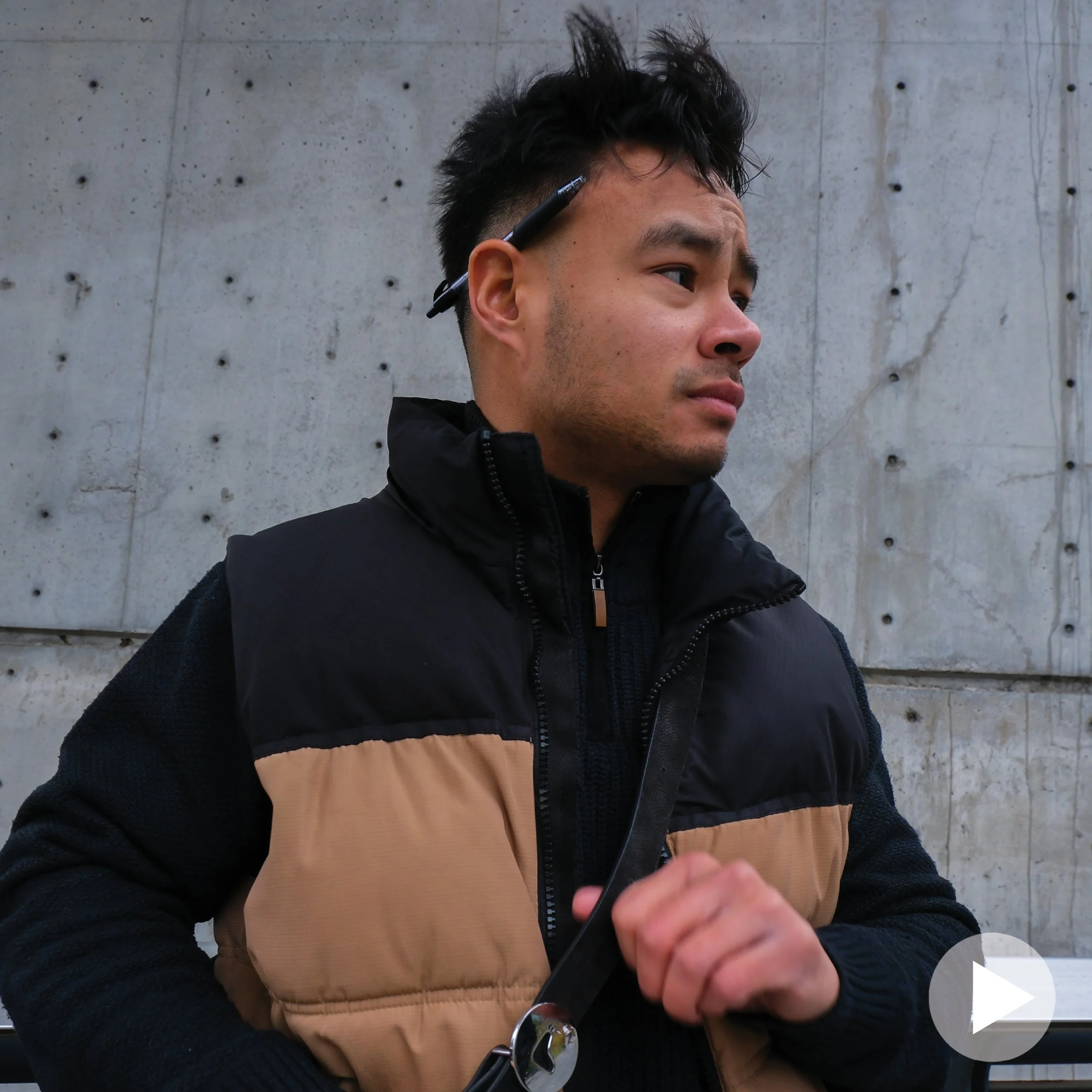 Noah sluggin' in Design