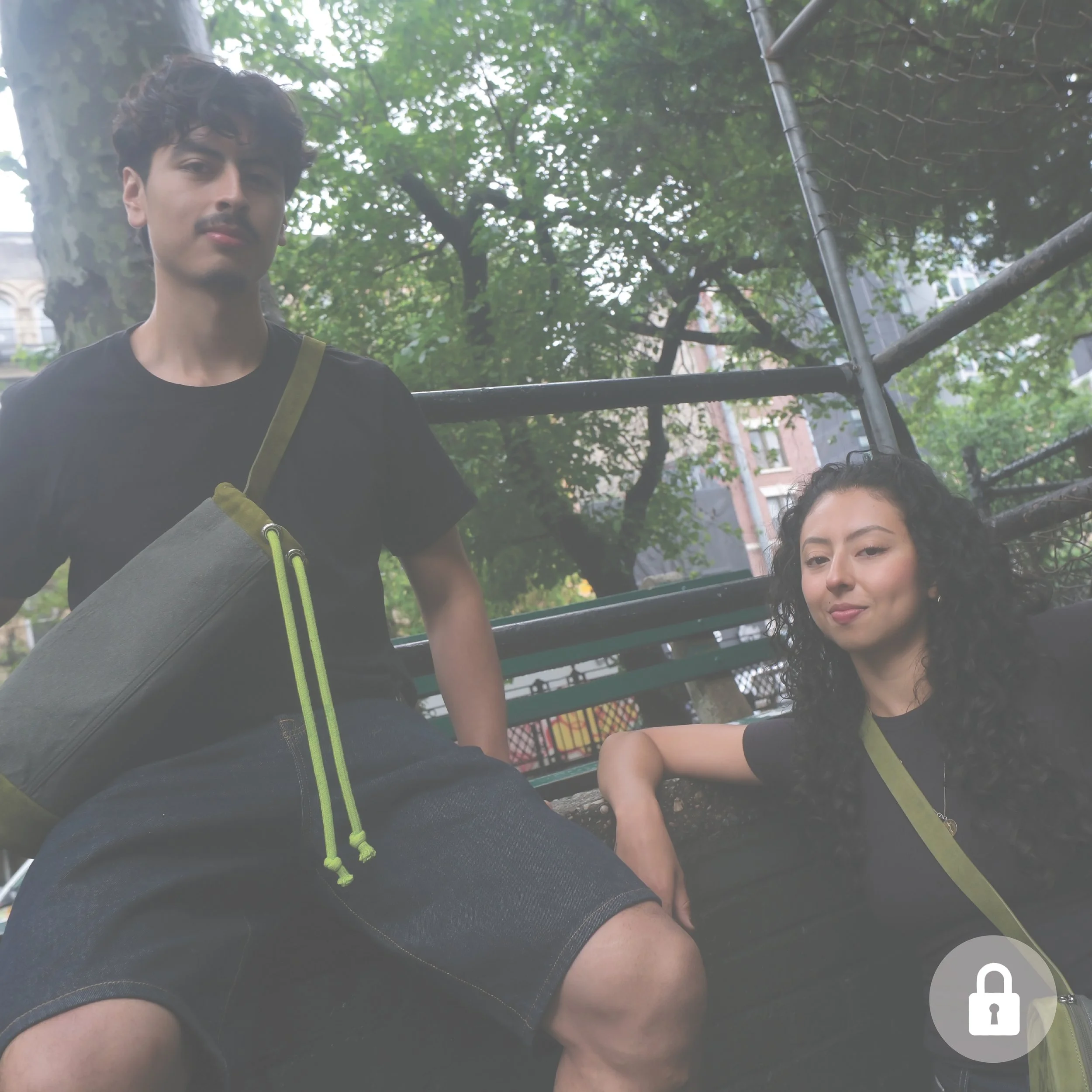 Kim & Brian sluggin' as Siblings