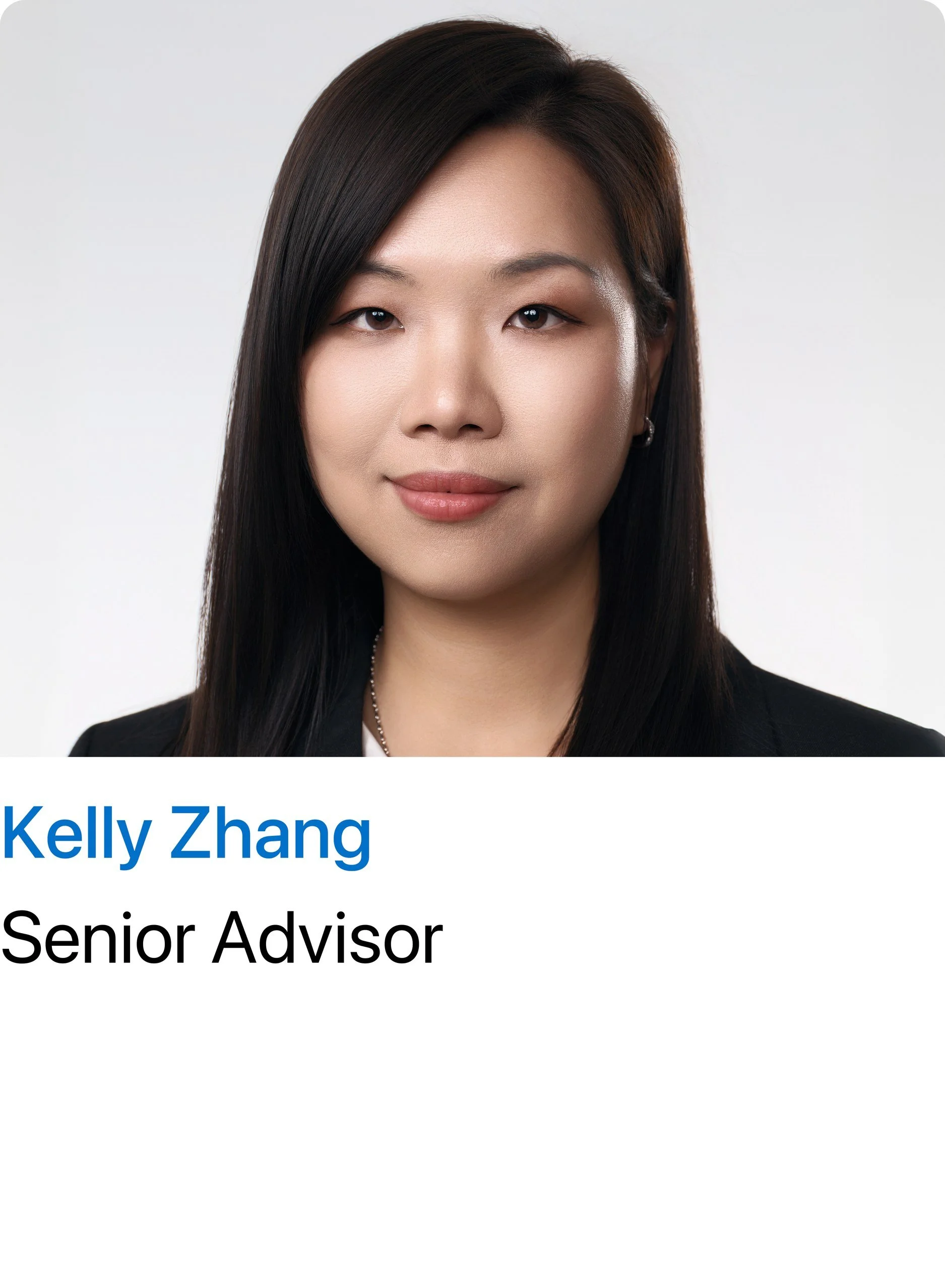 Headshot shown on the client's company website team page