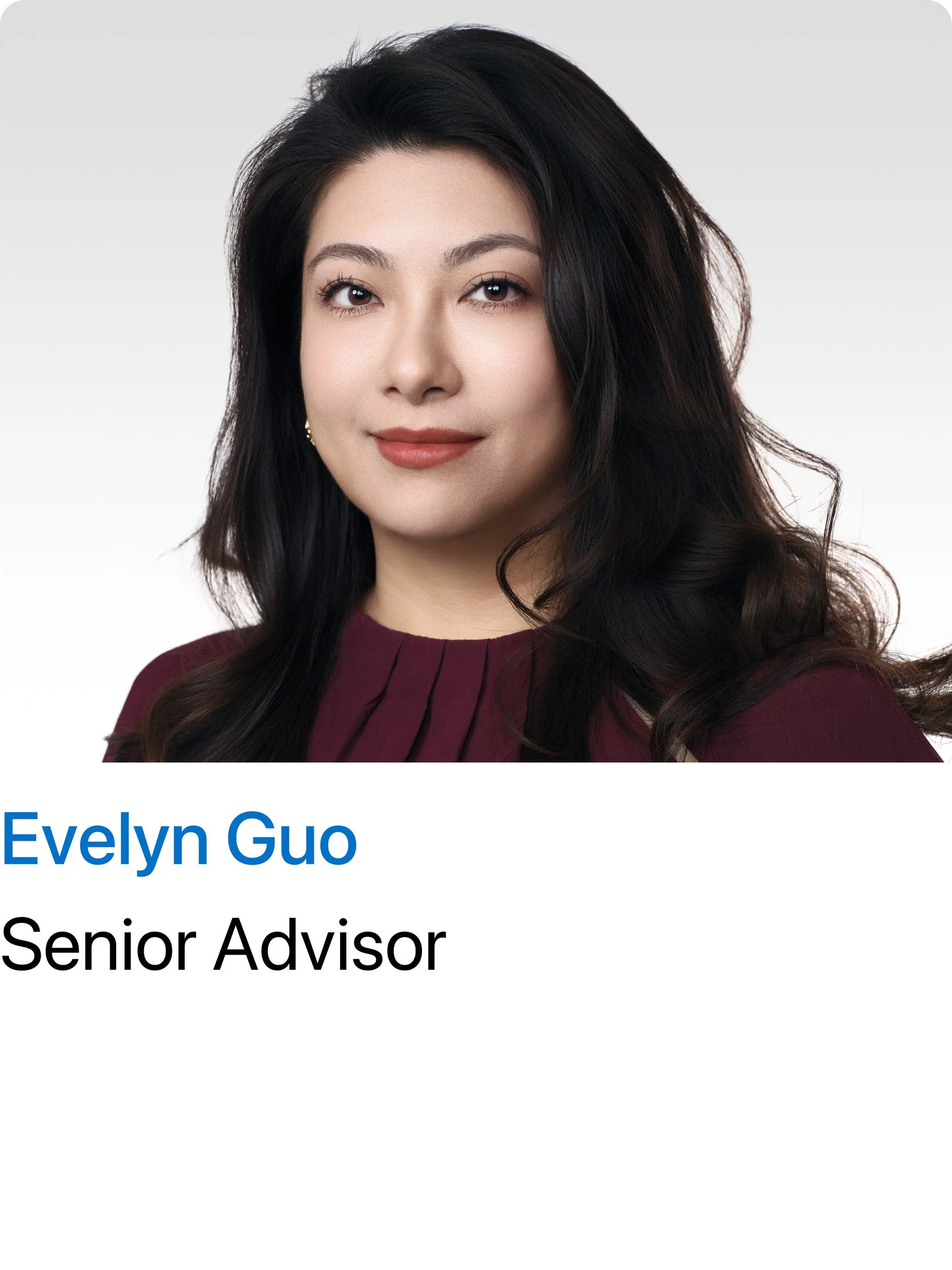 Headshot shown on the client's company website team page