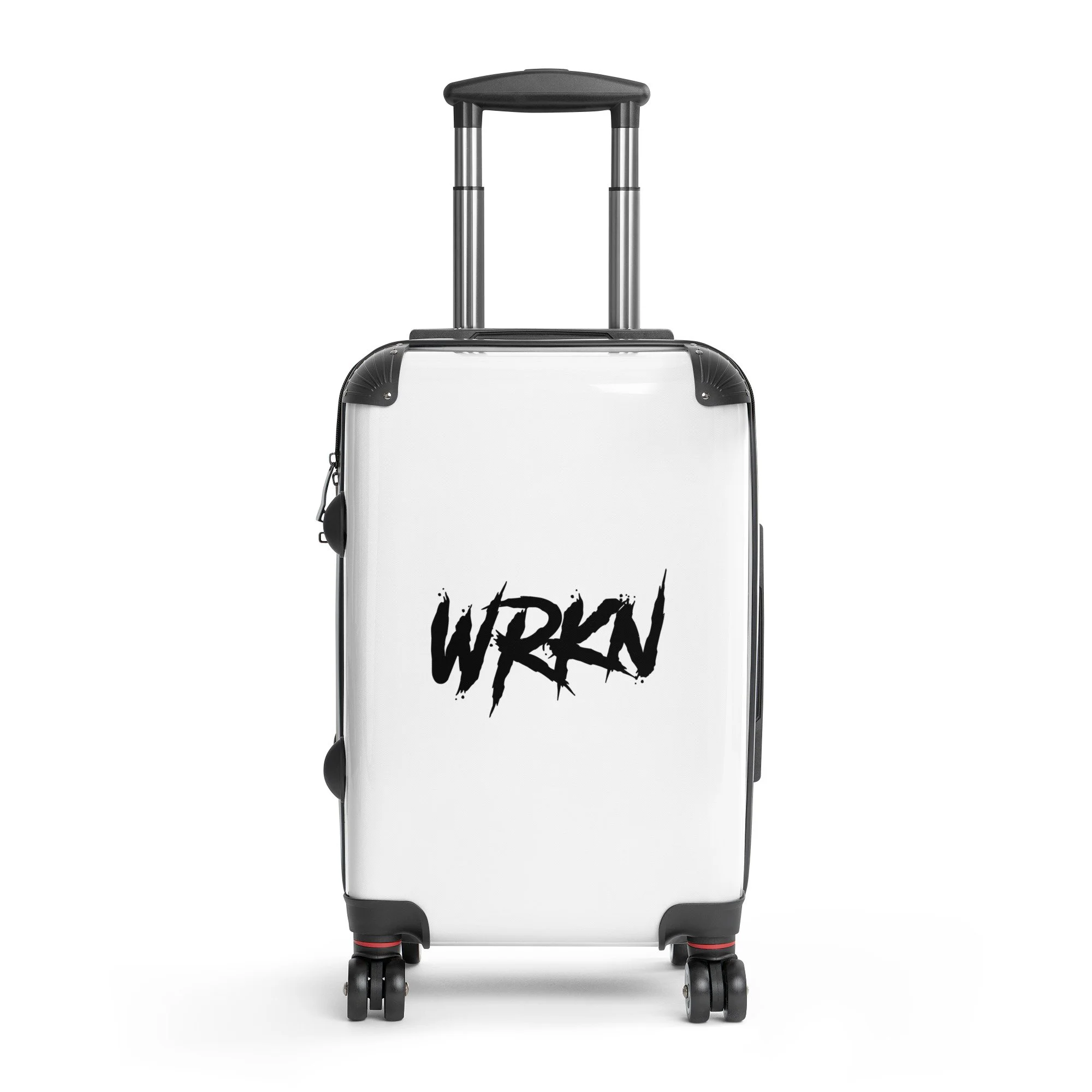 WRKN Hard-shell Suitcase - black logo