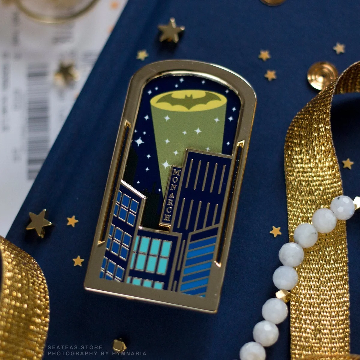 Monarch Signal Double Layer Hard Enamel Pin — SeaTeas Store