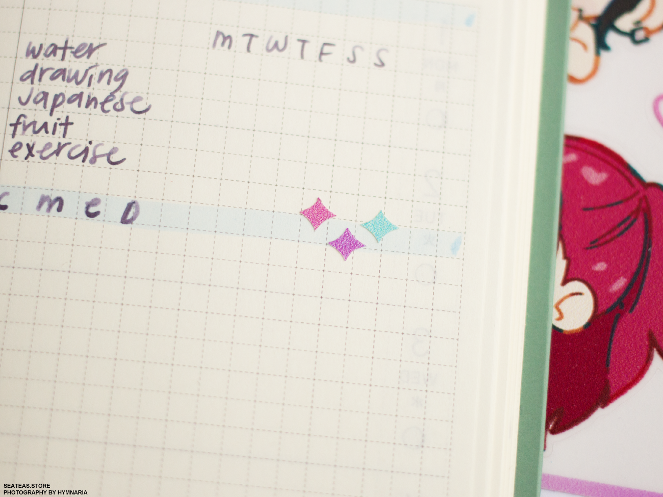 KPDH Huntrix Clear Sticker Sheet — SeaTeas Store
