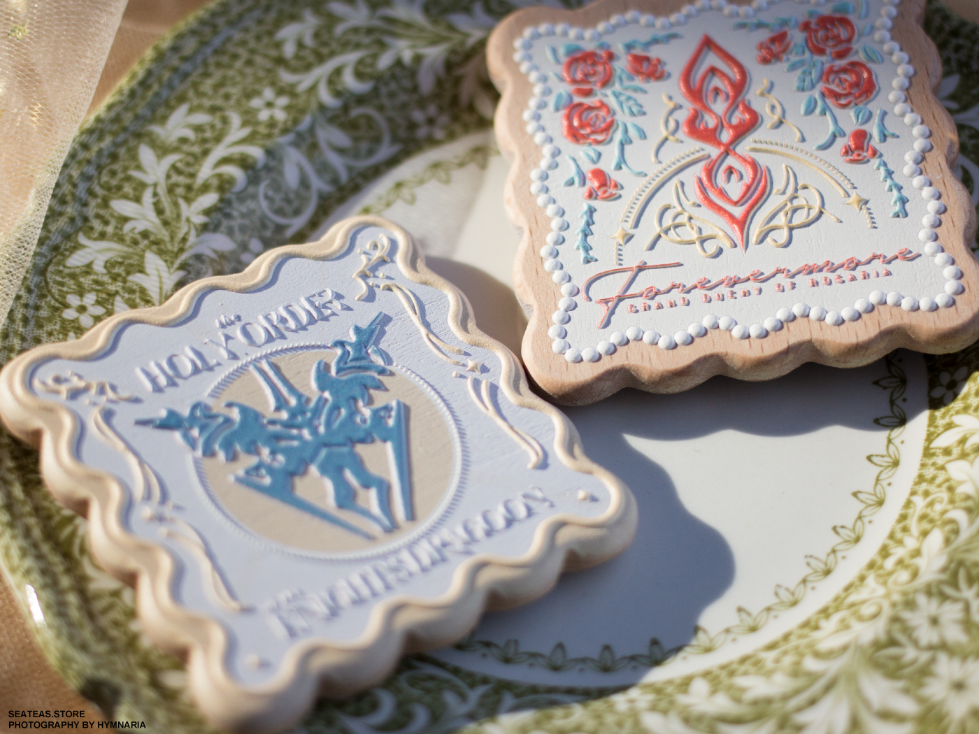 PREORDER] FFXVI Wooden Cookie Magnets — SeaTeas Store