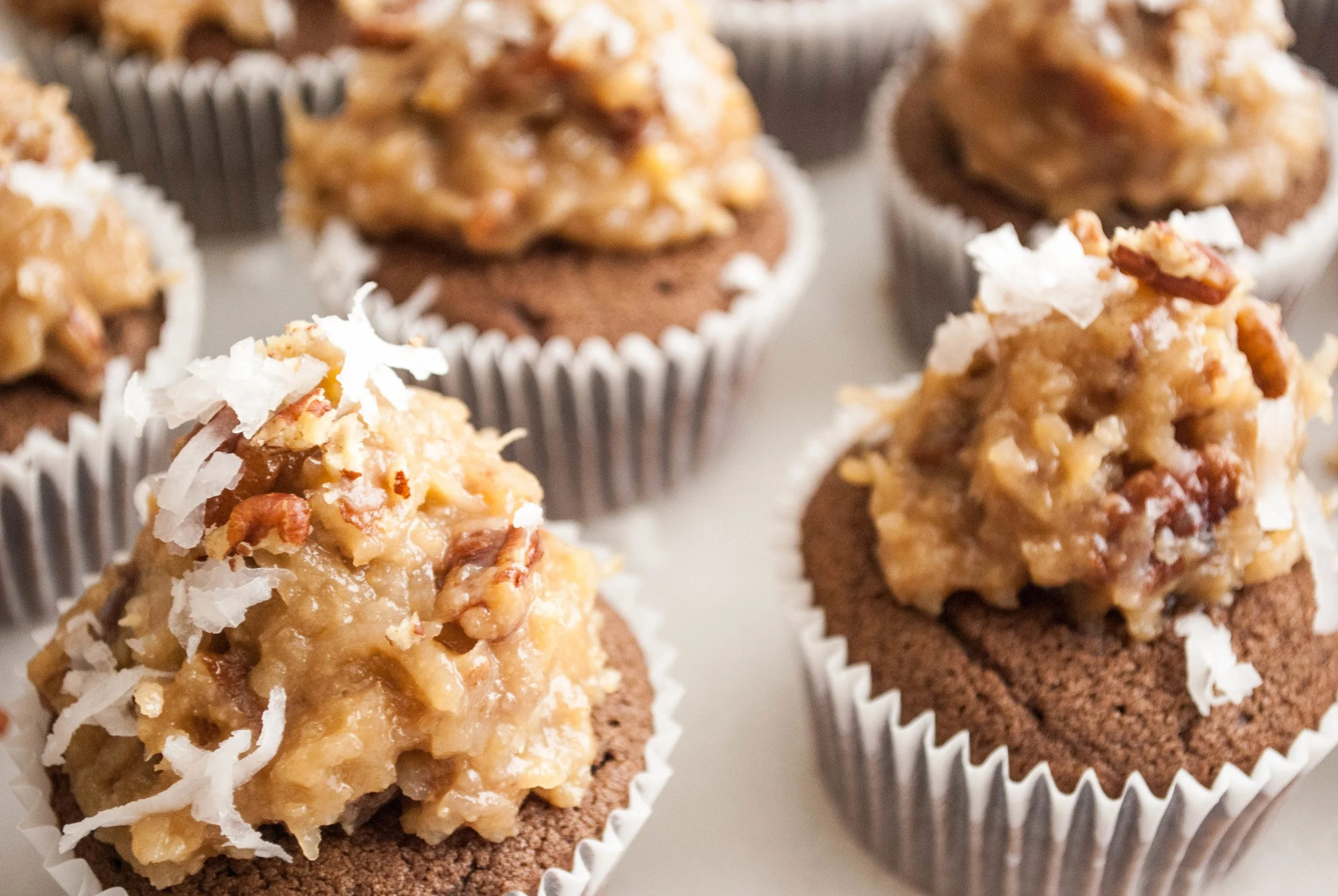 A Tribute to My Uncle + German Chocolate Cupcakes