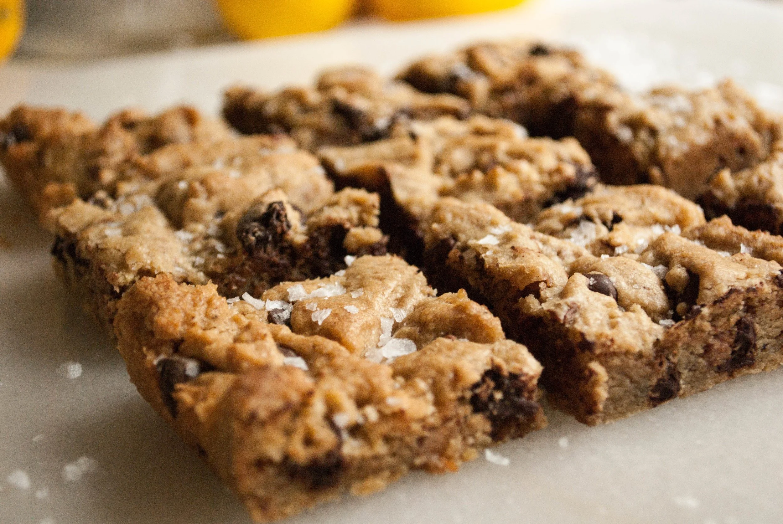 Super Bowl Bourbon Blondies