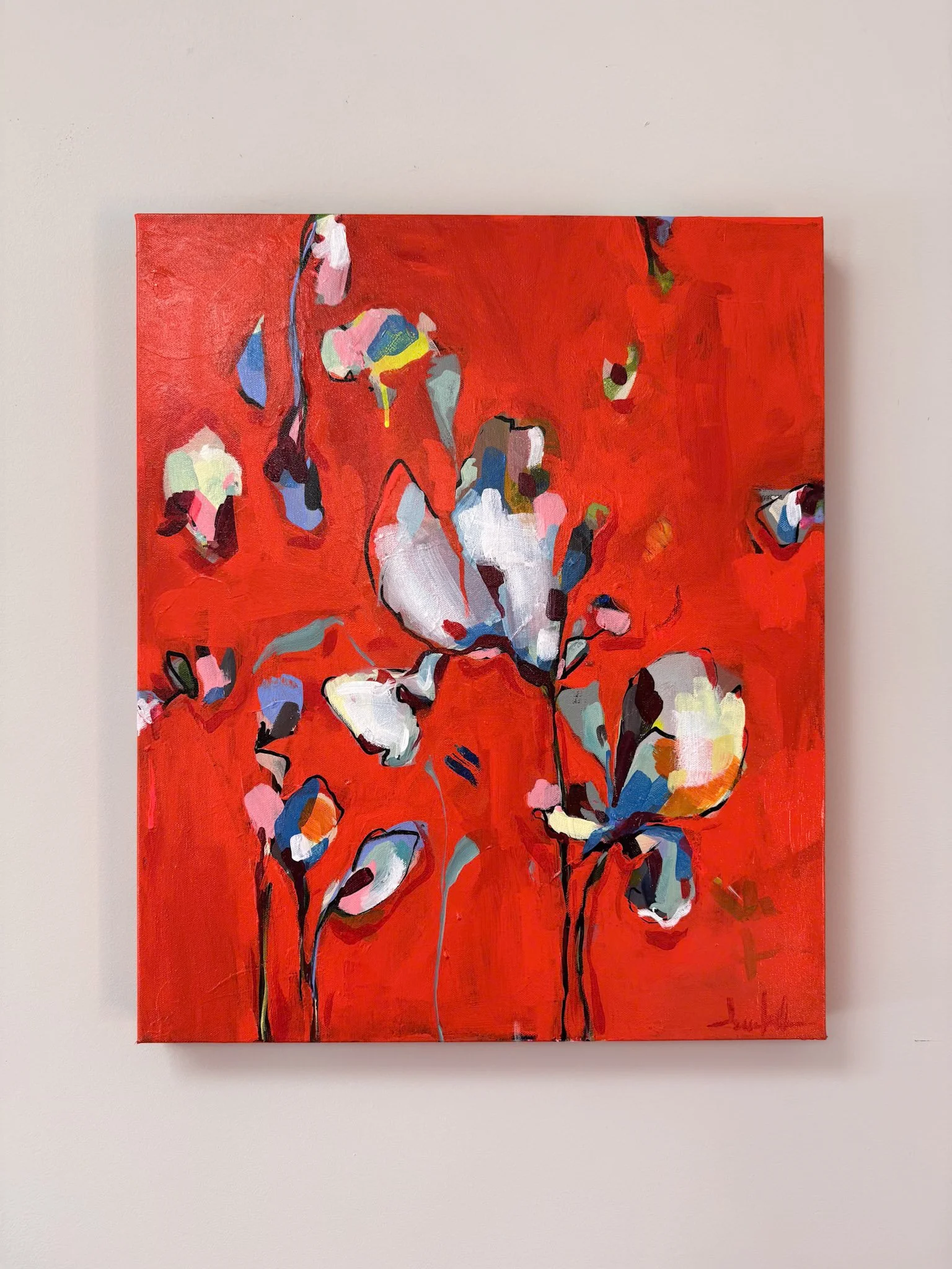 Autumnal Equinox - 20in x 24in | Mixed Media on Canvas | 2025