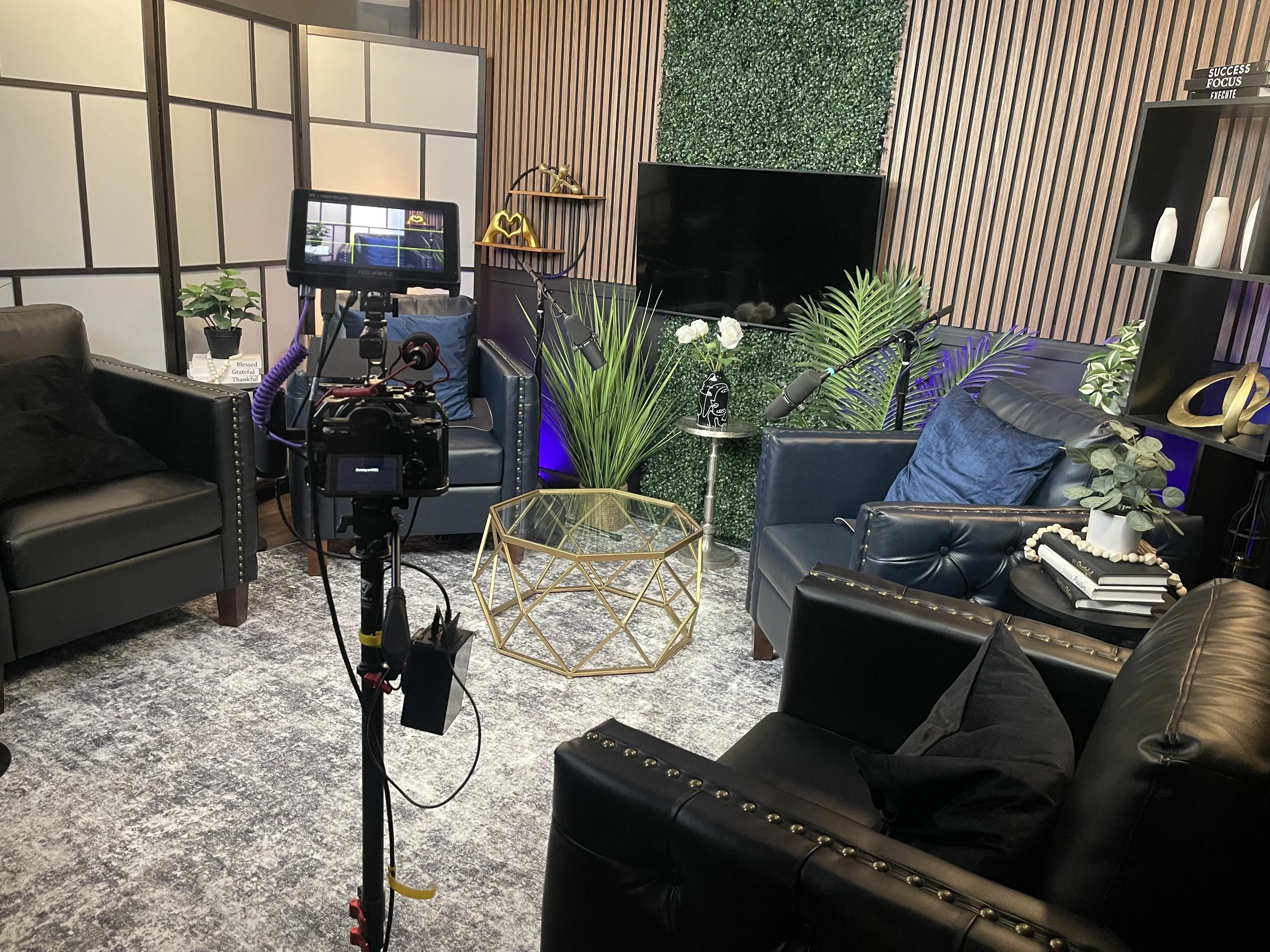 Podcast studio set A