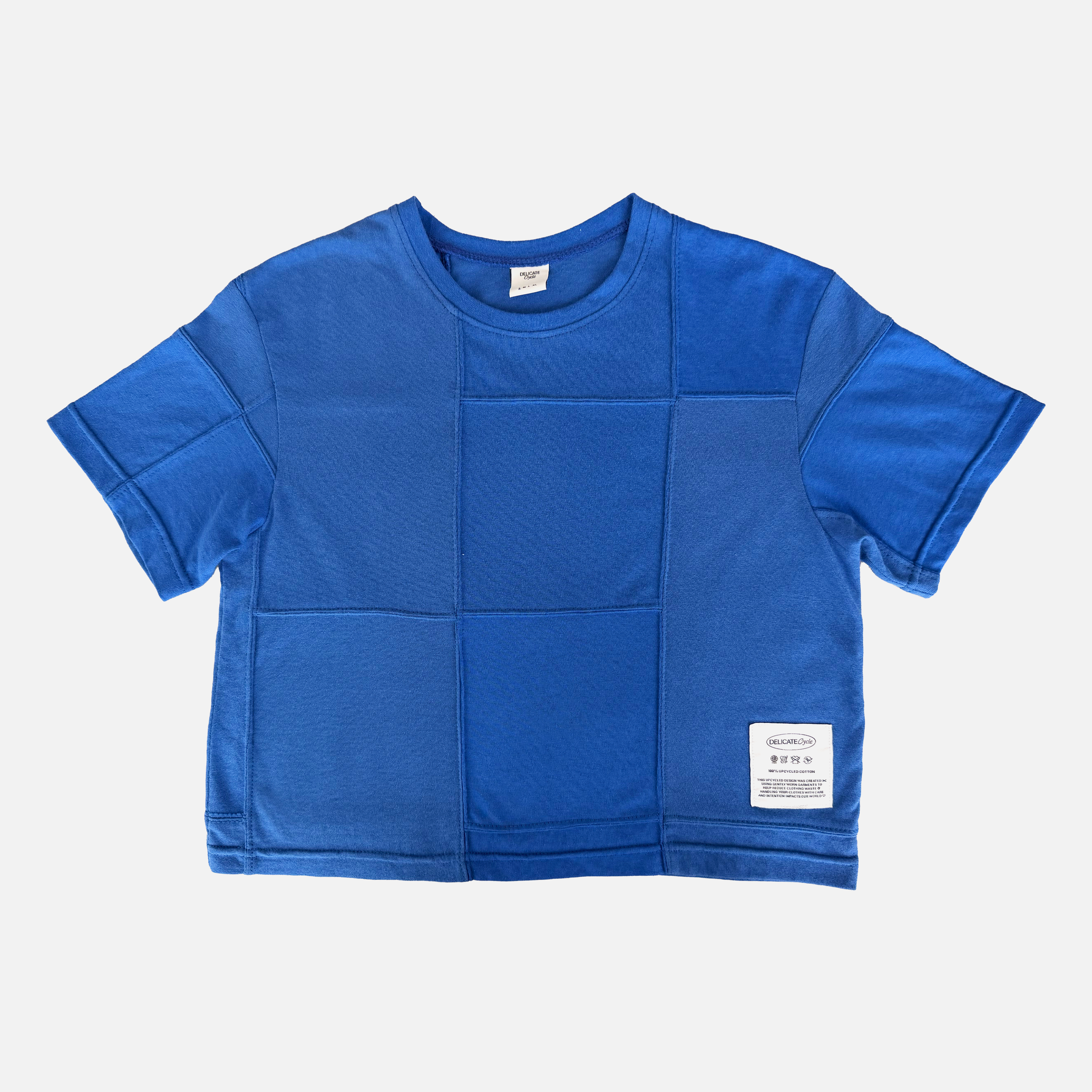 Cropped Tee - Blue