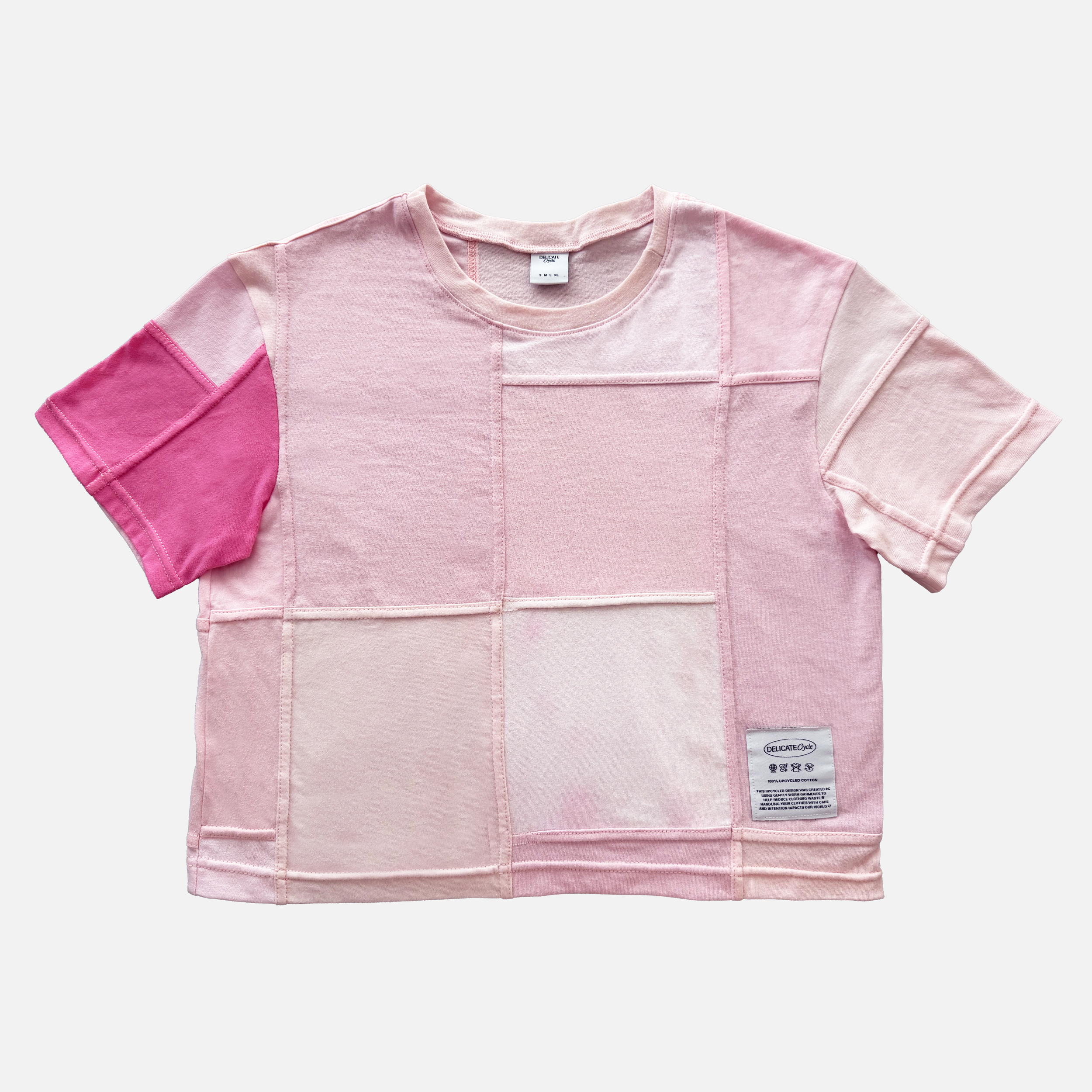 Cropped Tee - Pink
