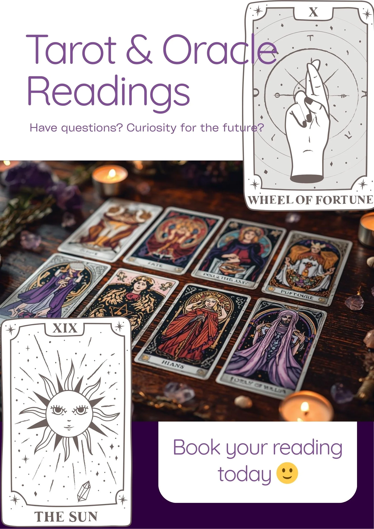 Poster - Tarot Card ReadingsUnlock Your Future.jpg
