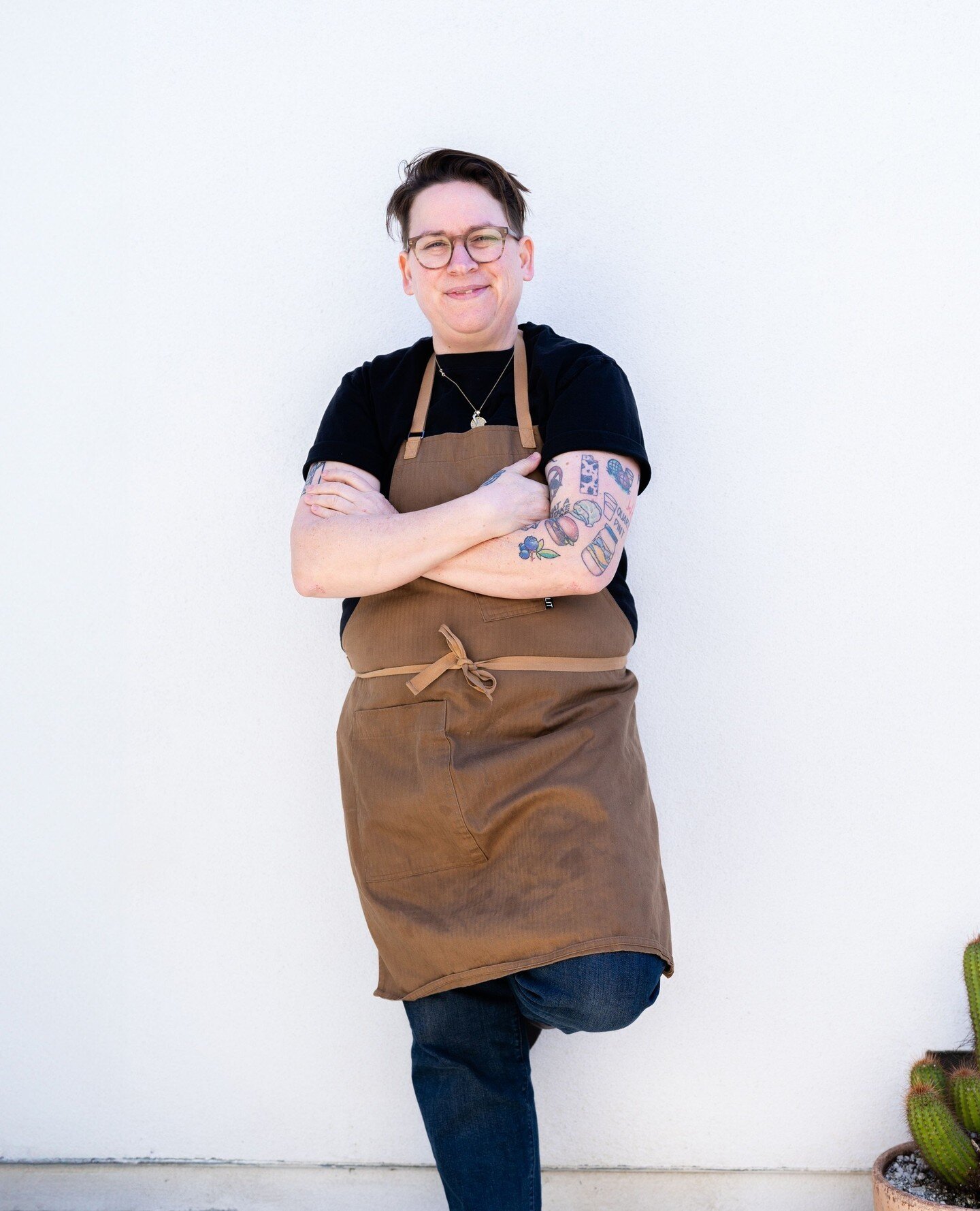 Meet Chef @chefcatierandazzo, a celebrated chef hailing from Columbus, OH, who is brimming with food history knowledge, quick wit, and delicious twists on classic American dishes. A non-binary chef, Catie is committed to being a voice for queer and t