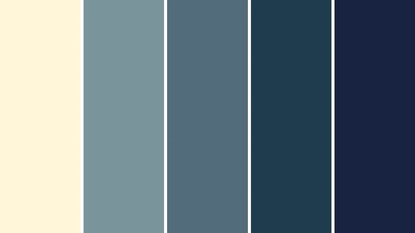 Color palette for Menagerie Accounting's website