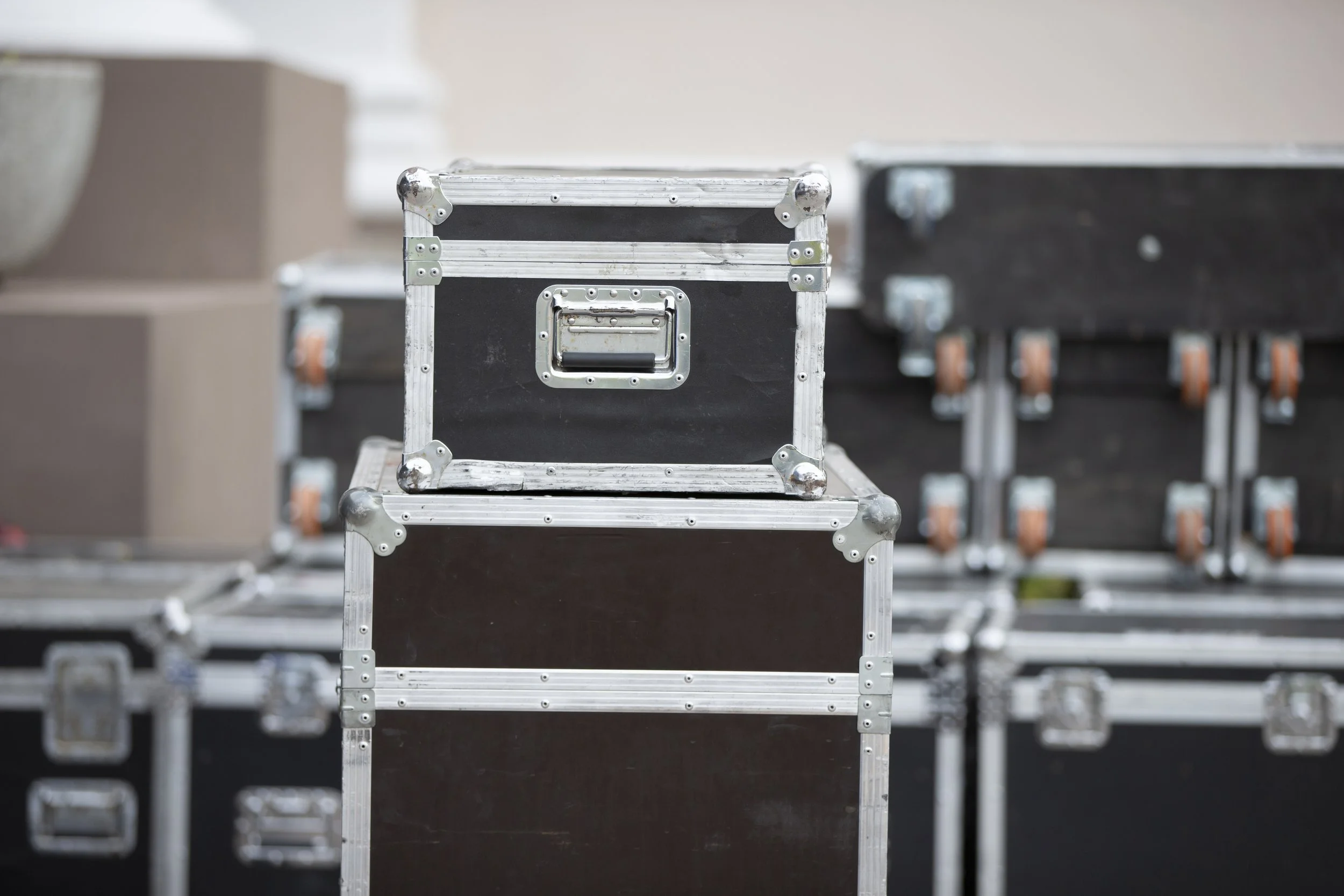 Case boxes for music gear