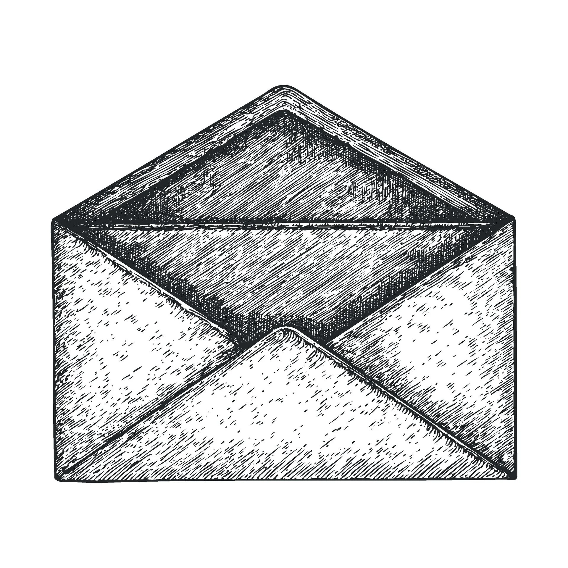 Drawing of an envelope