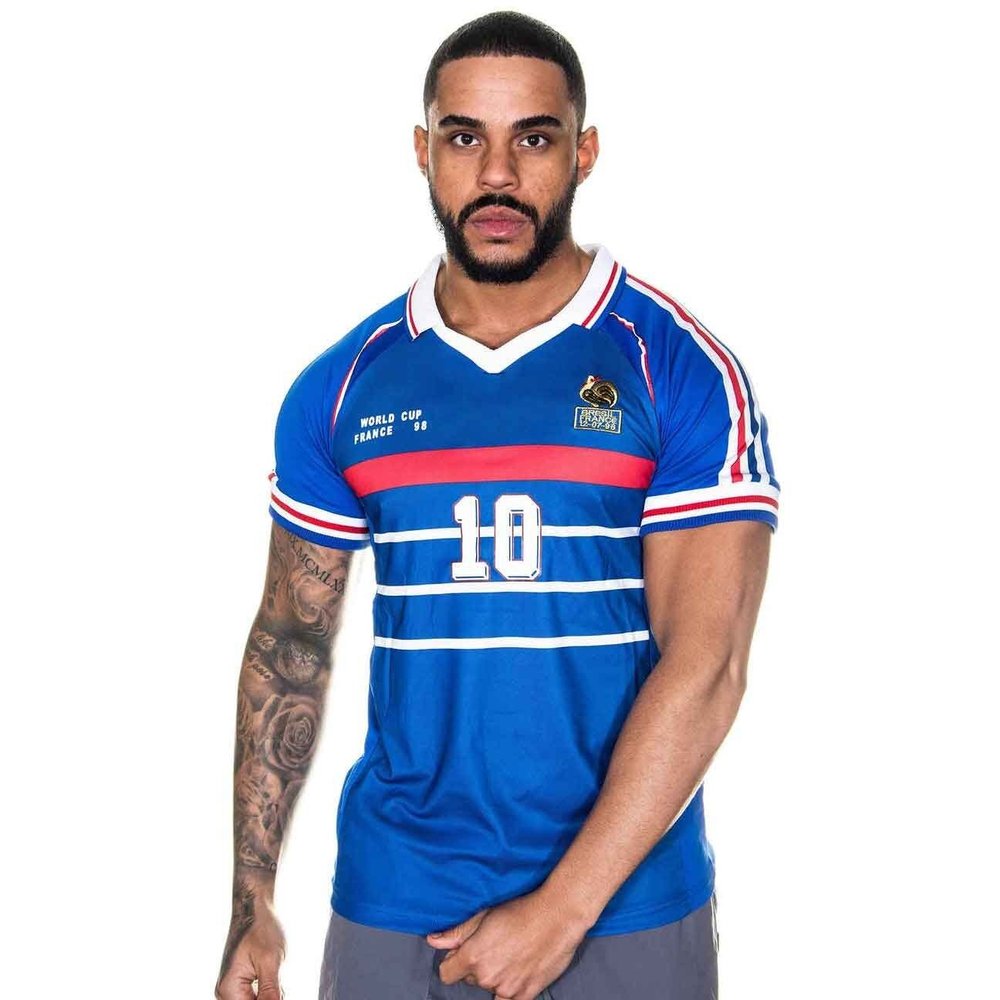 Maillot France 1998 Vintage - Taille L / XL / XXL - Tee Shirt Football 98