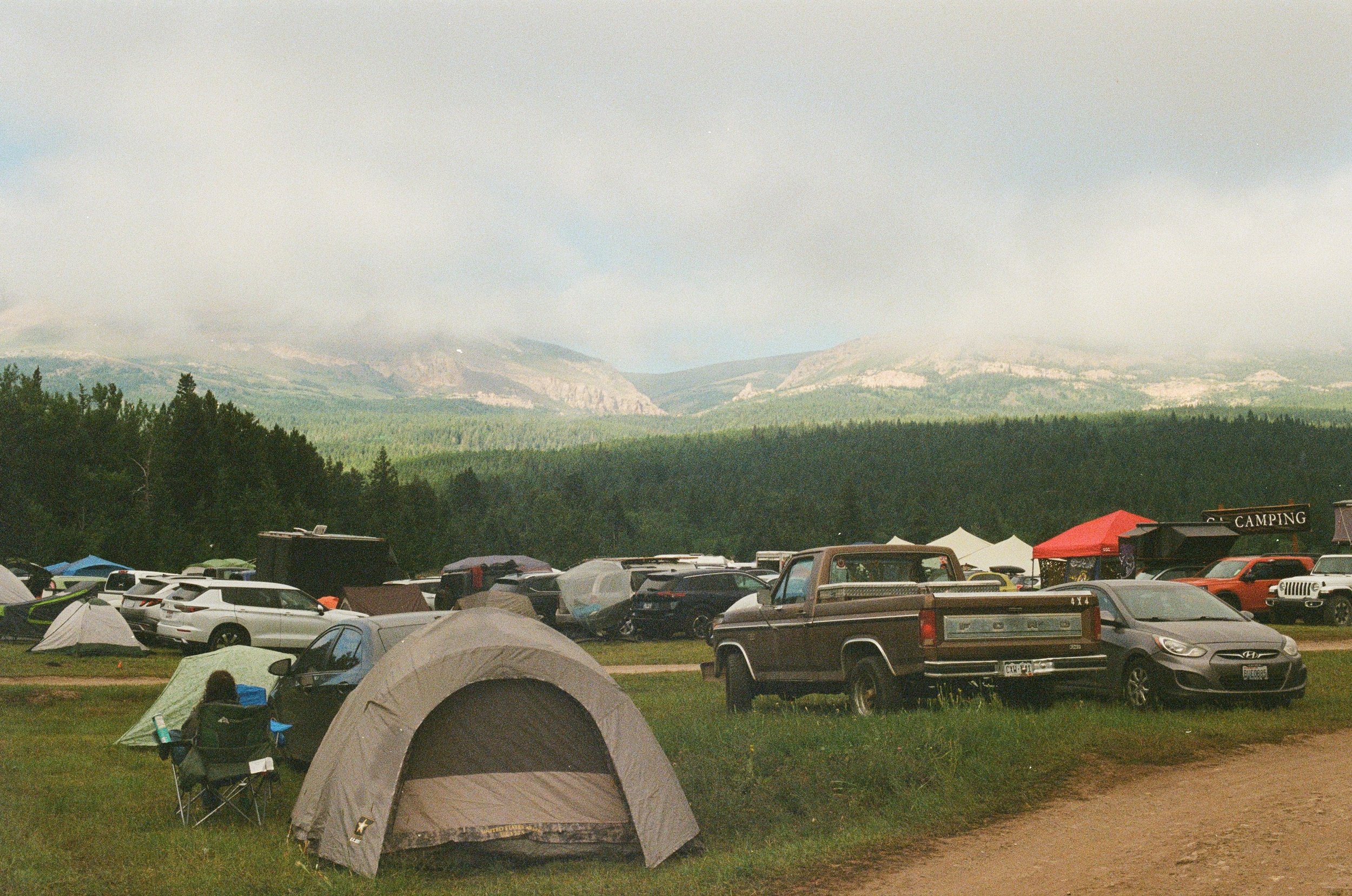 Fire In The Mountains, July 2025 (Nikon FM)