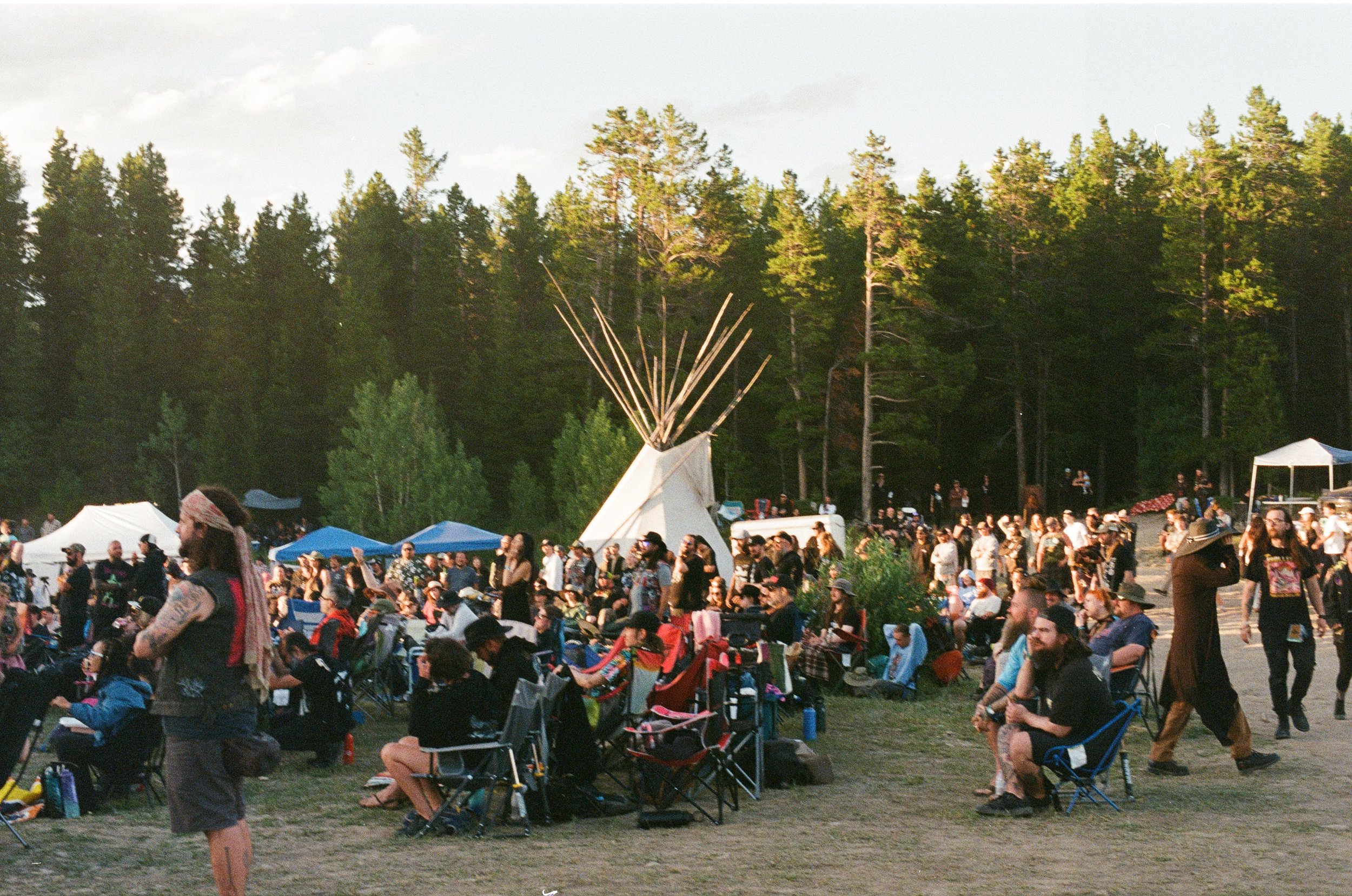 Fire In The Mountains, July 2025 (Nikon FM)
