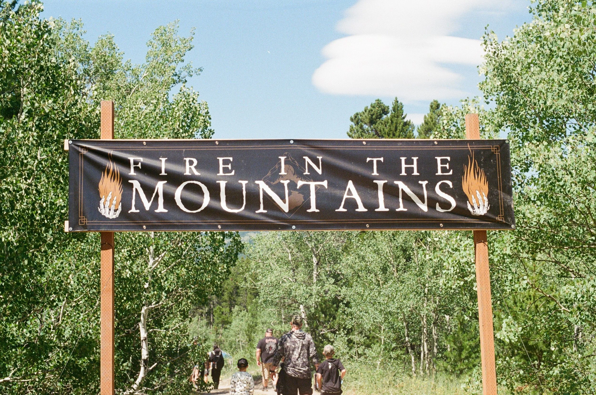 Fire In The Mountains, July 2025 (Nikon FM)