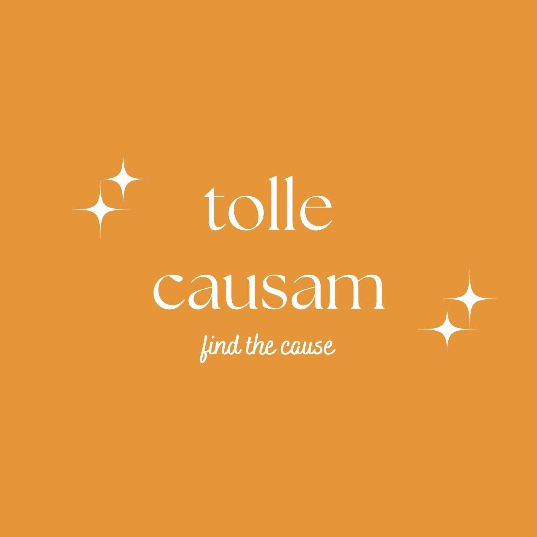 ✨ tolle causam ✨⁠
~ identify and treat the cause ~⁠

I really believe that this 3rd Naturopathic Principle is what really sets natural health practitioners apart from conventional medicine. Naturopaths are a bit like archaeologists, dig dig digging a