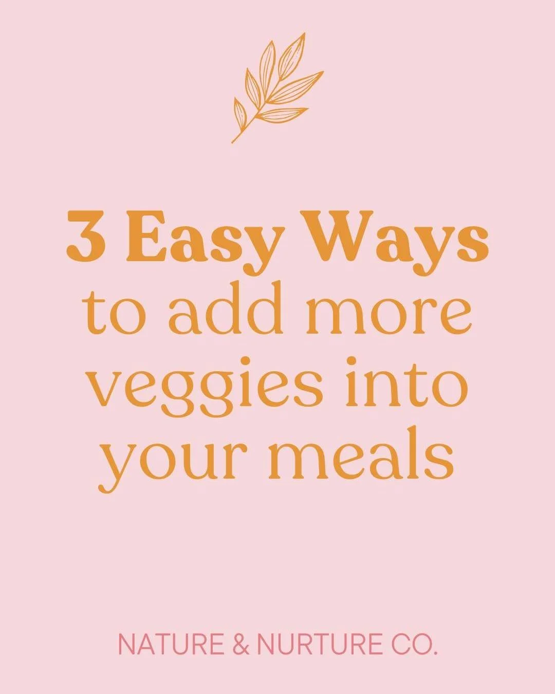 Want to get more veggies in without the fuss?
Try the Swap, Blend, Sneak approach 🧡

 #melbournenaturopath #familynaturopath #FamilyNutrition #simpleswaps #eattherainbow