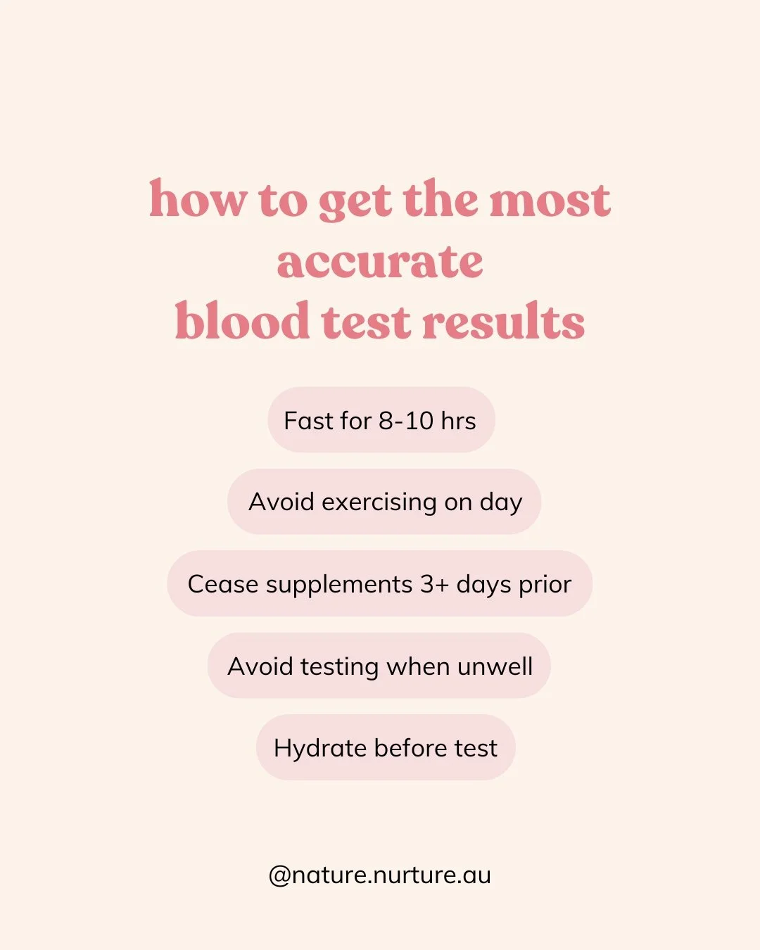 Before your next blood test, read this! 
It could save you from confusing or misleading results.

Not fasting for long enough can affect your liver markers, electrolytes, cholesterol and even your iron.
Exercising beforehand can shift your blood suga
