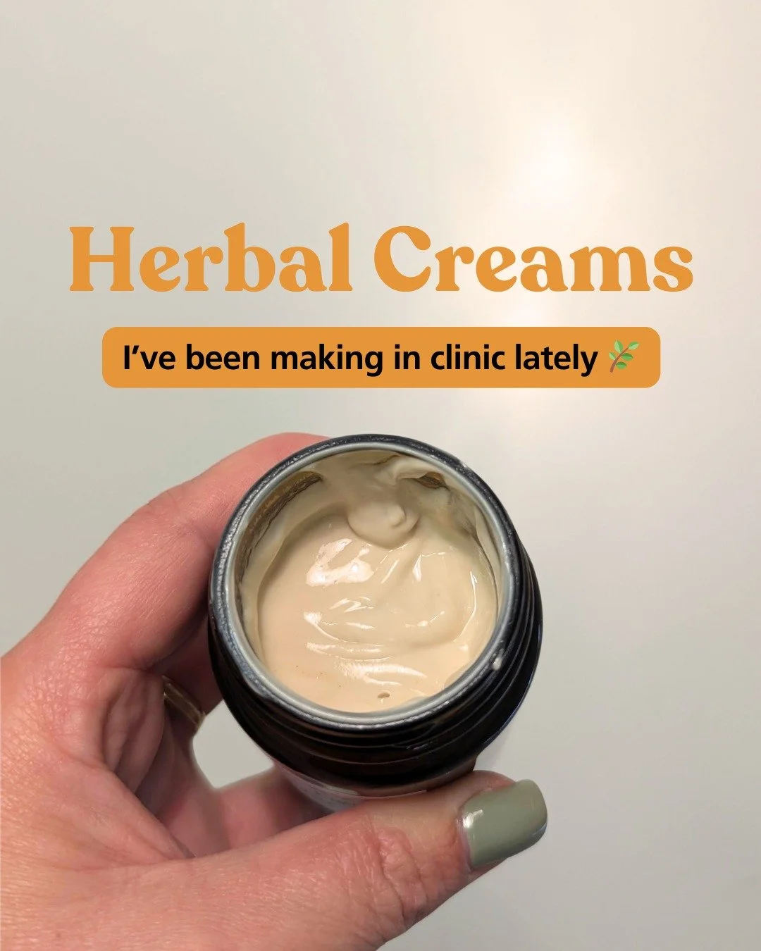I&rsquo;ve been making a lot of herbal creams in clinic lately, and they&rsquo;ve been such a helpful support for many of my beautiful patients!

Topical herbs can be really useful when symptoms need relief ASAP. Things like pain, irritation, dryness