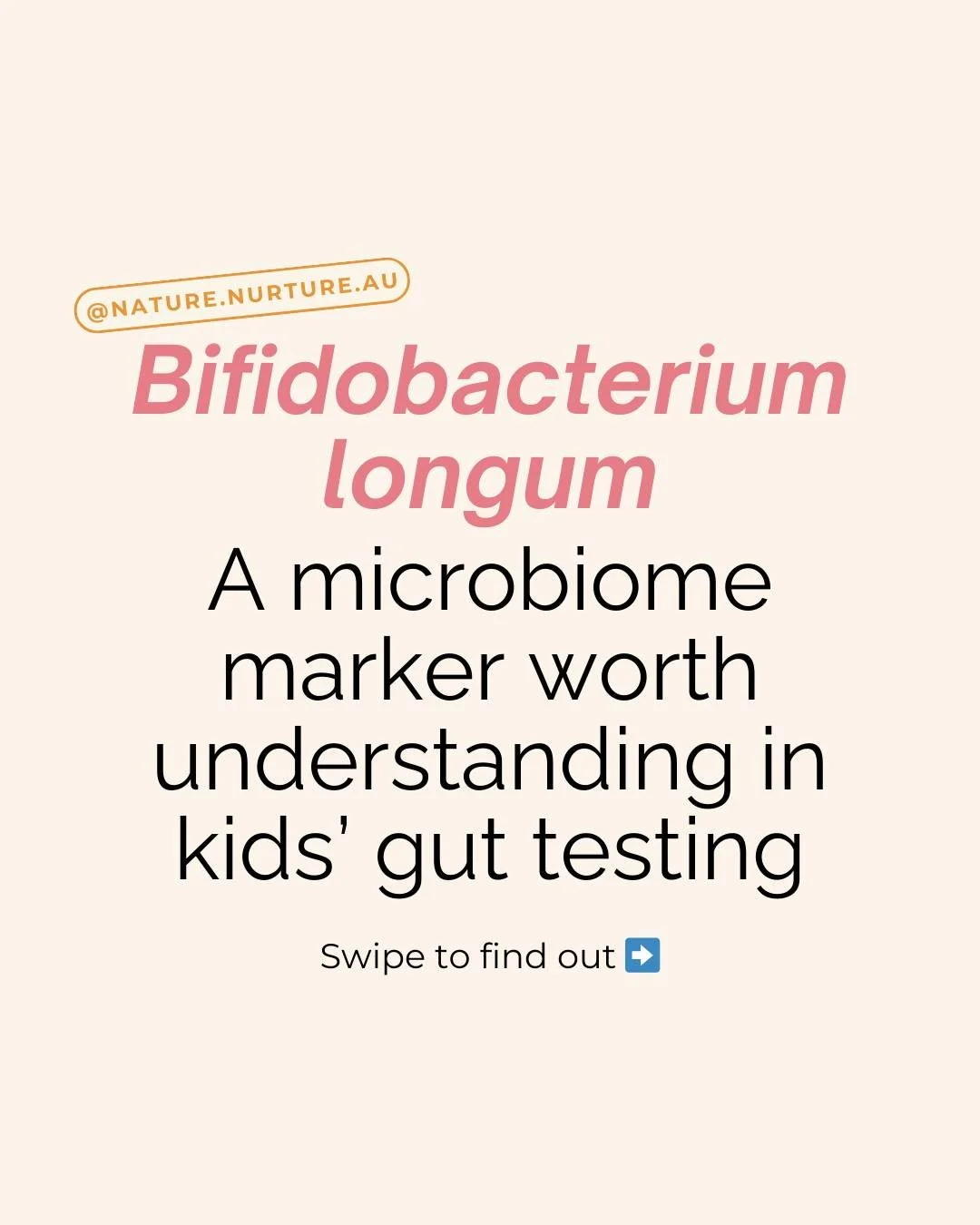 As part of staying up to date in clinical practice, I&rsquo;m currently completing further training in paediatric microbiome analysis.

One of the things that keeps coming up is how important context is when interpreting gut testing.

Bifidobacterium