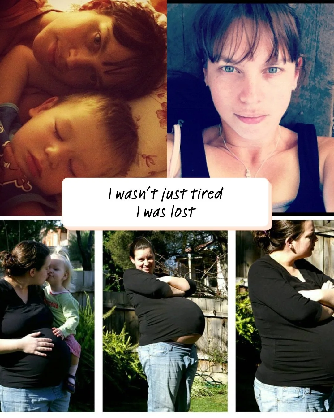 I wasn&rsquo;t just tired. I was lost. 

Four kids under five, running on empty, going to bed most nights replaying every moment I&rsquo;d lost my patience with my babies. A weight loss journey that got me compliments but still let me feeling terribl