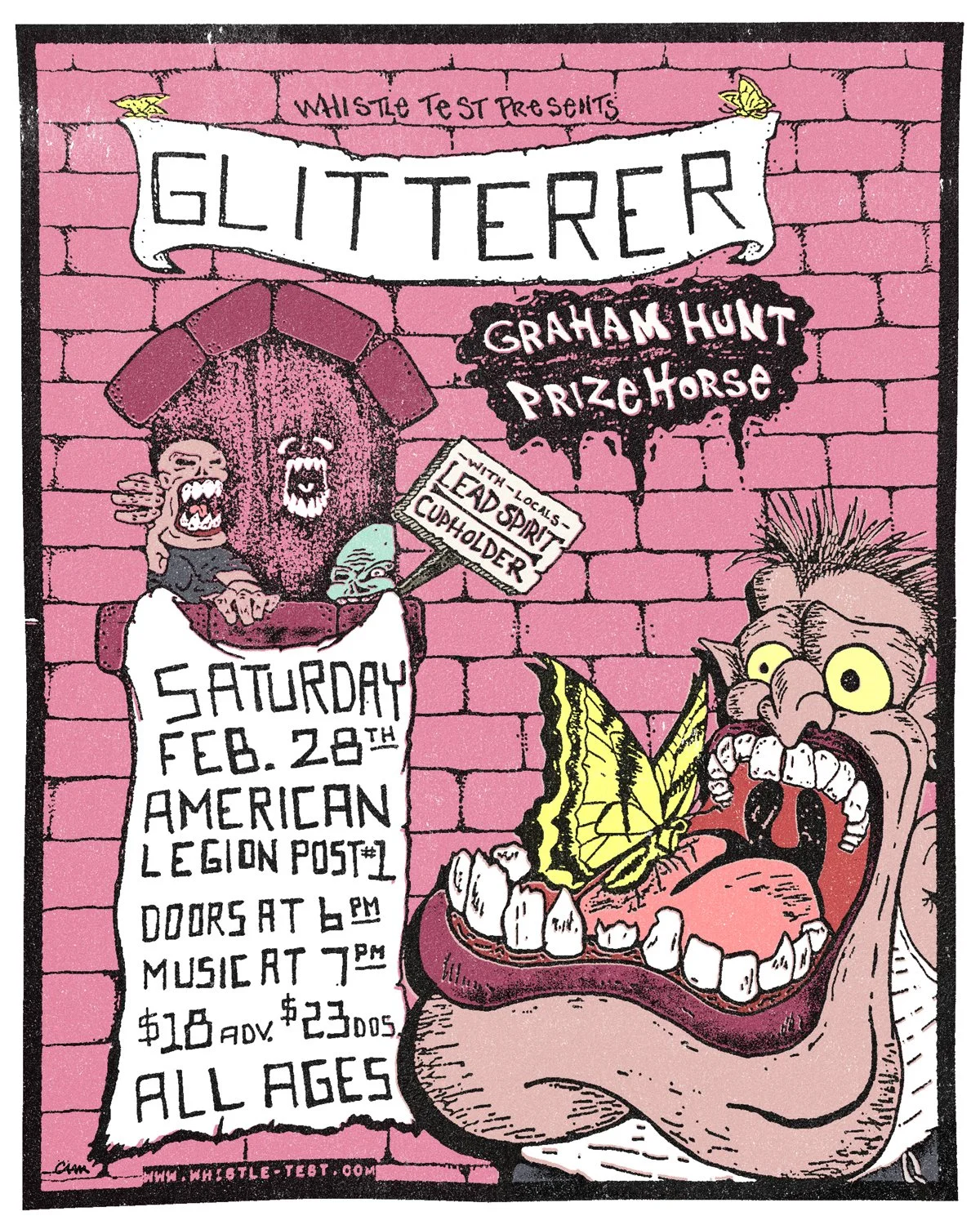 GLITTERER | GRAHAM HUNT | PRIZE HORSE | LEAD SPIRIT | CUPHOLDER