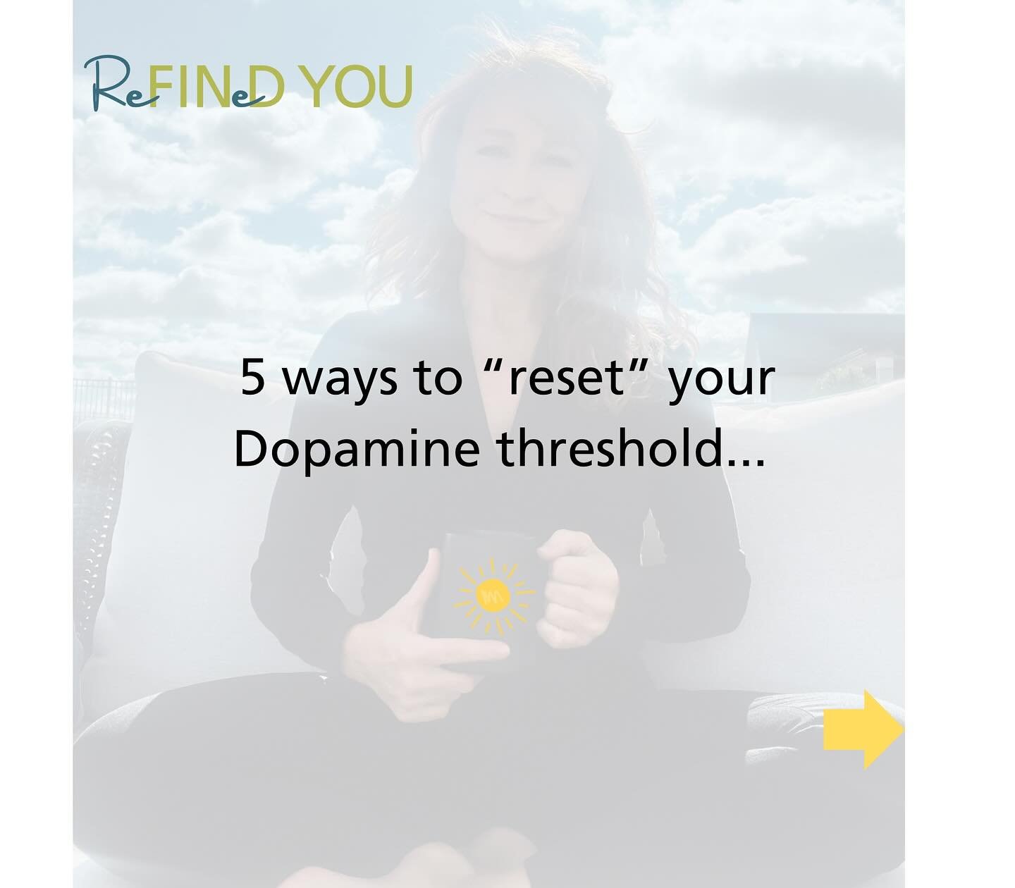 Feeling low? Feeling unsatisfied ? Feeling like life isn&rsquo;t exciting? 

You may need a dopamine reset. Finding an ebb and flow of new, next, exciting, drive and chill, disengaged and un-stimulated creates a balance of the chemicals of drive and 