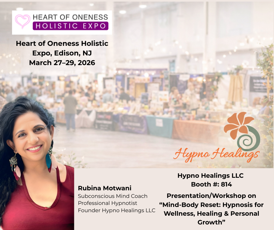 Heart of Oneness Holistic Expo – Edison, NJ - Booth #814