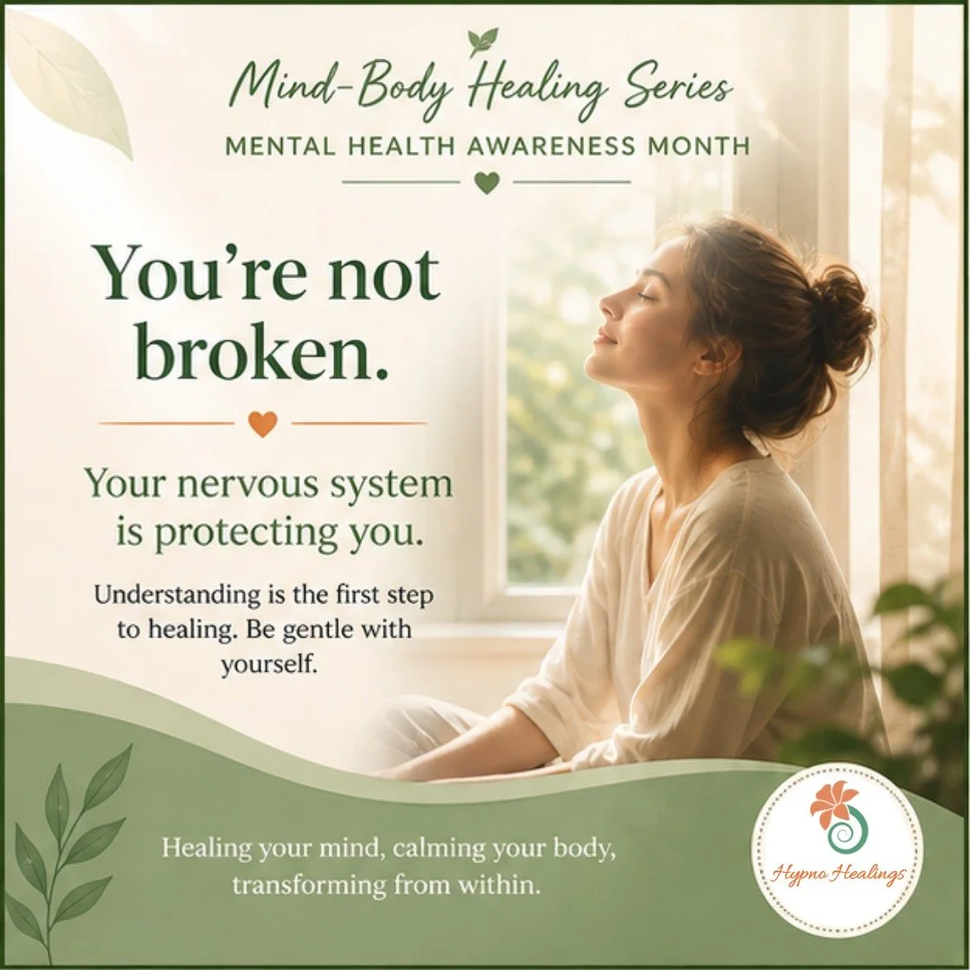 May is Mental Health Awareness Month - a gentle reminder that your mental and emotional wellbeing matters.

Taking care of your mind is just as important as taking care of your body. And sometimes, the most powerful step is simply acknowledging how y