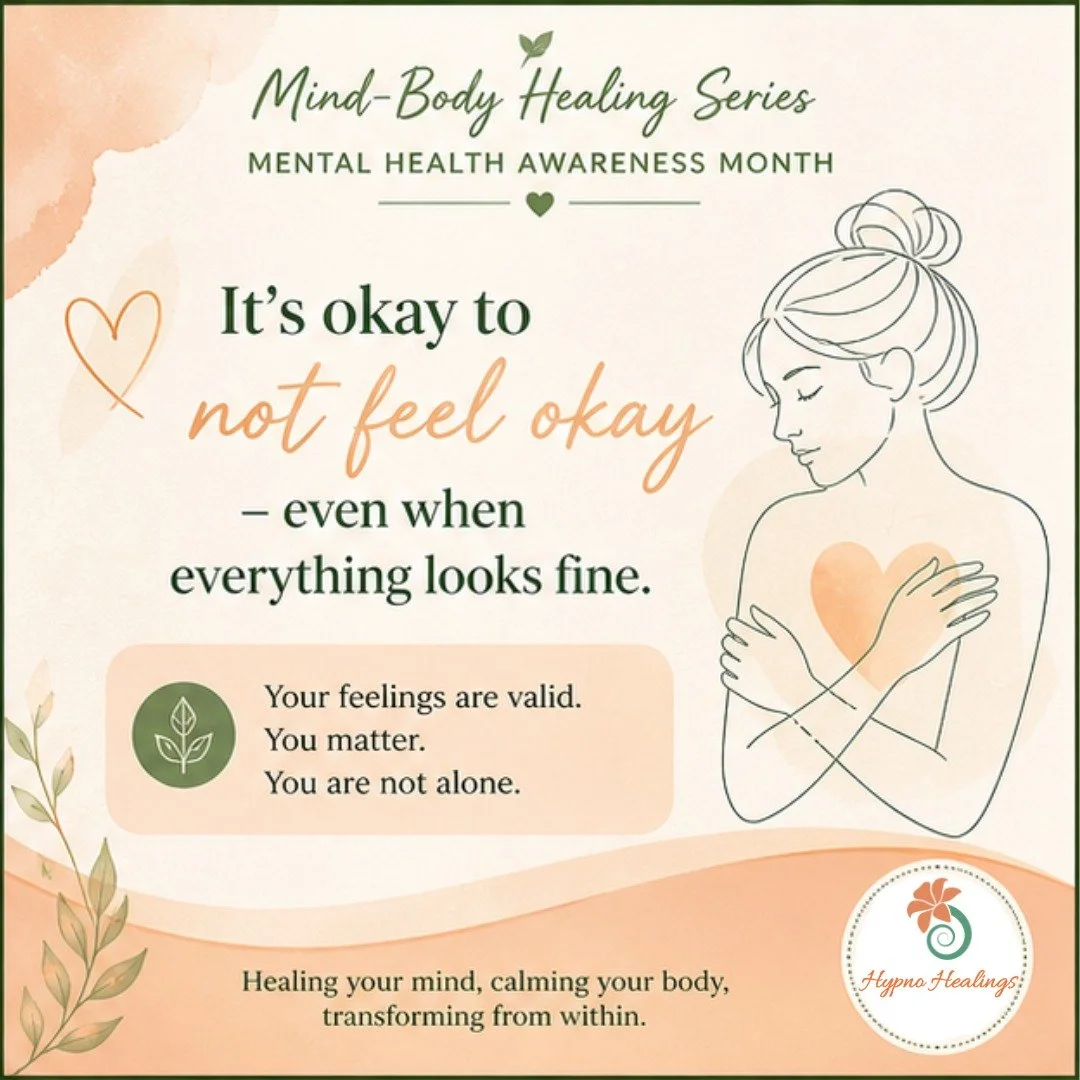 Not every struggle is visible.
Someone can look &ldquo;fine&rdquo; on the outside&hellip; and still be carrying anxiety, stress, emotional pain, or exhaustion inside.
Be kind - to others and to yourself. You never know what someone is quietly going t