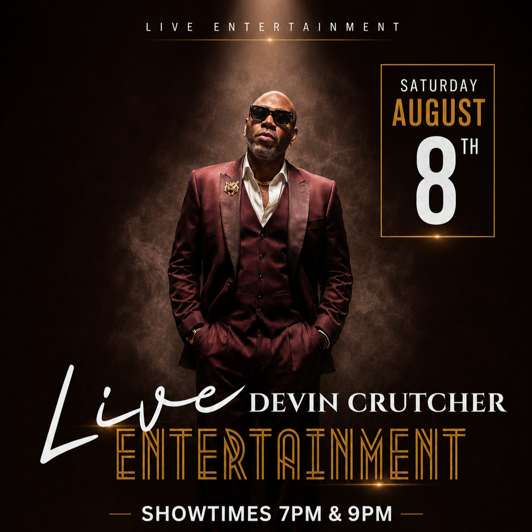 Live Entertainment 8.8.26 - Devin Crutcher