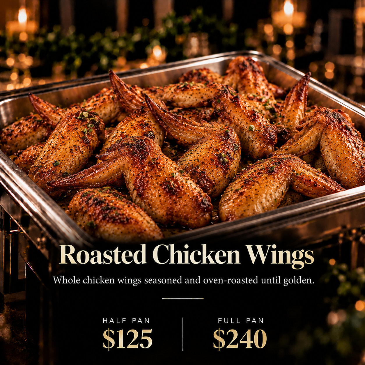 Roasted Chicken Wings