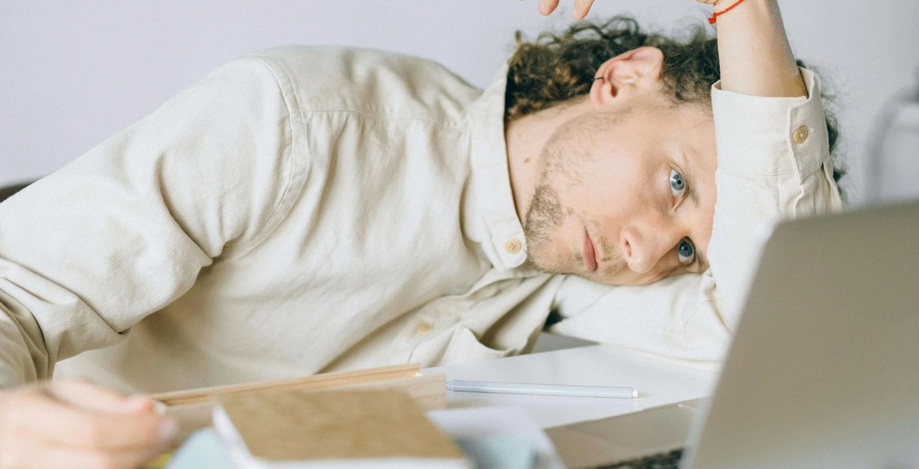 Distressed tenant undergoing eviction.