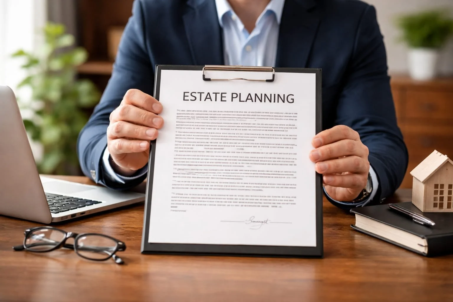 Estate inventory listing assets for Chicago house in probate