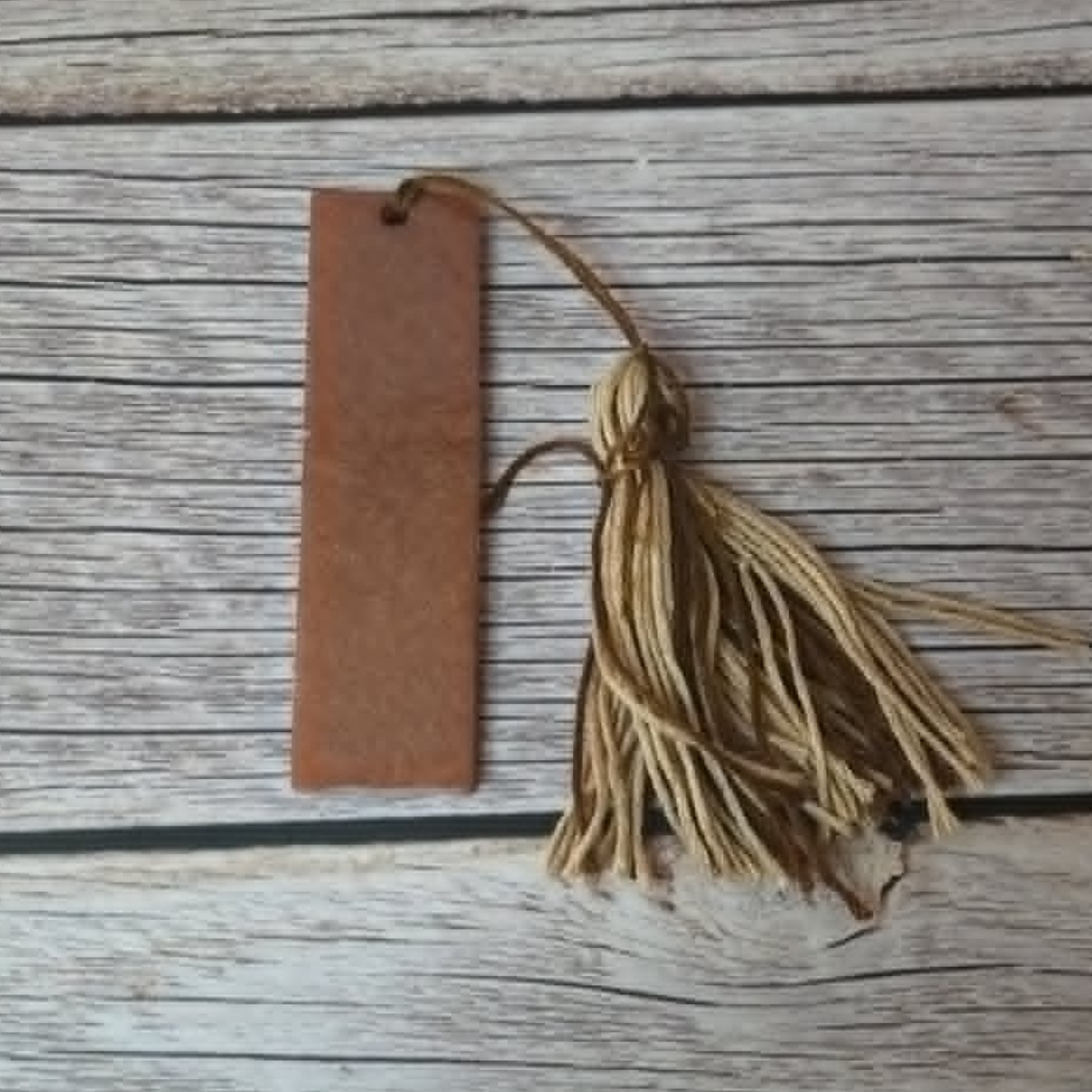 Resin Bookmark with Handmade Tassel