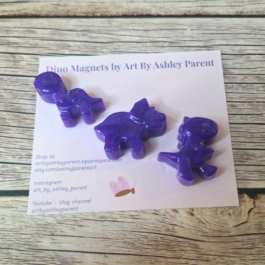 3 - Piece Dinosaur Magnet Set