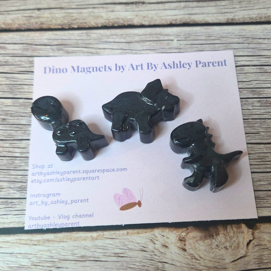 3 - Piece Dinosaur Magnet Set