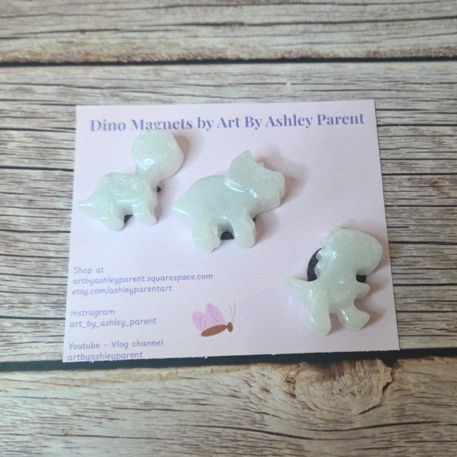 3 - Piece Dinosaur Magnet Set