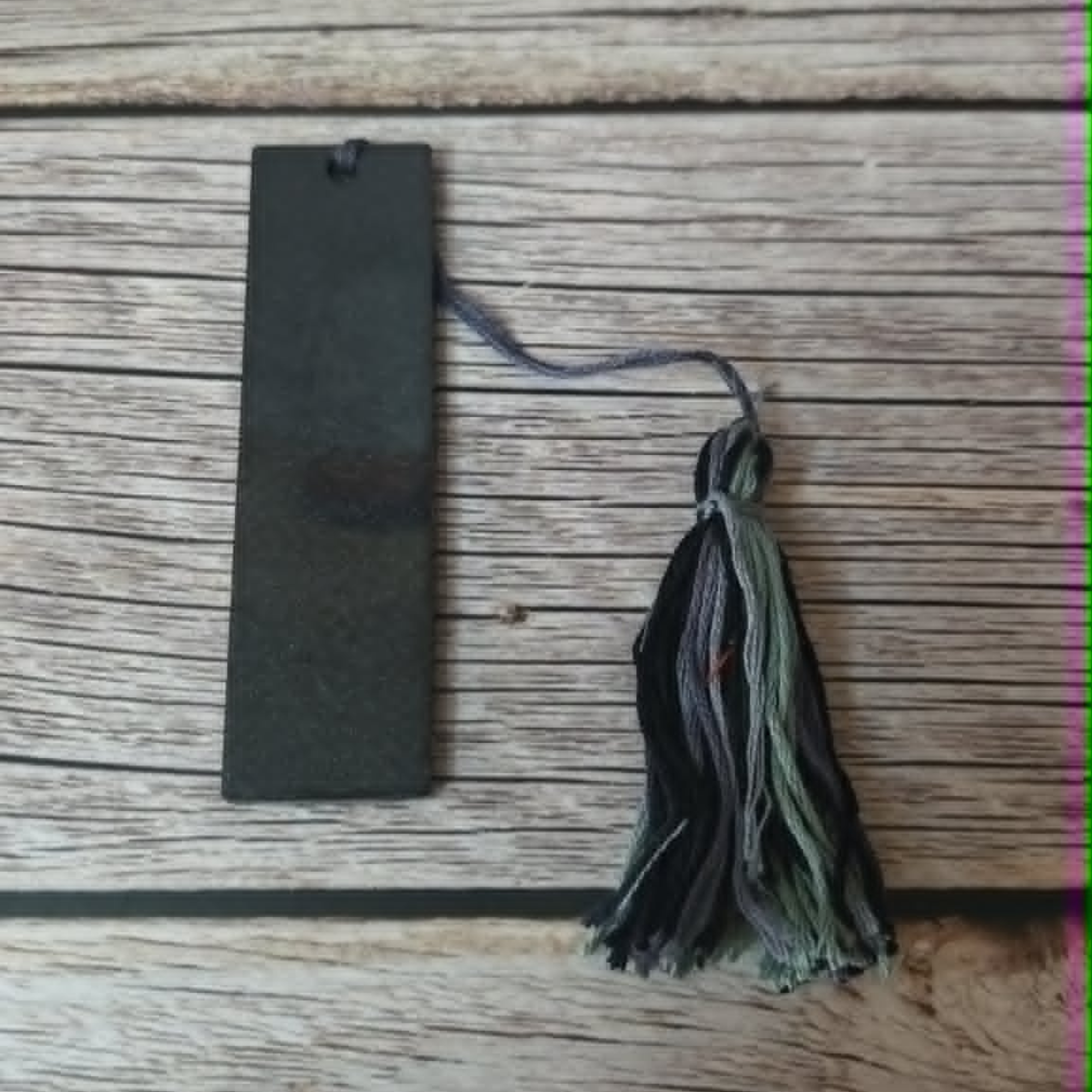 Resin Bookmark with Handmade Tassel